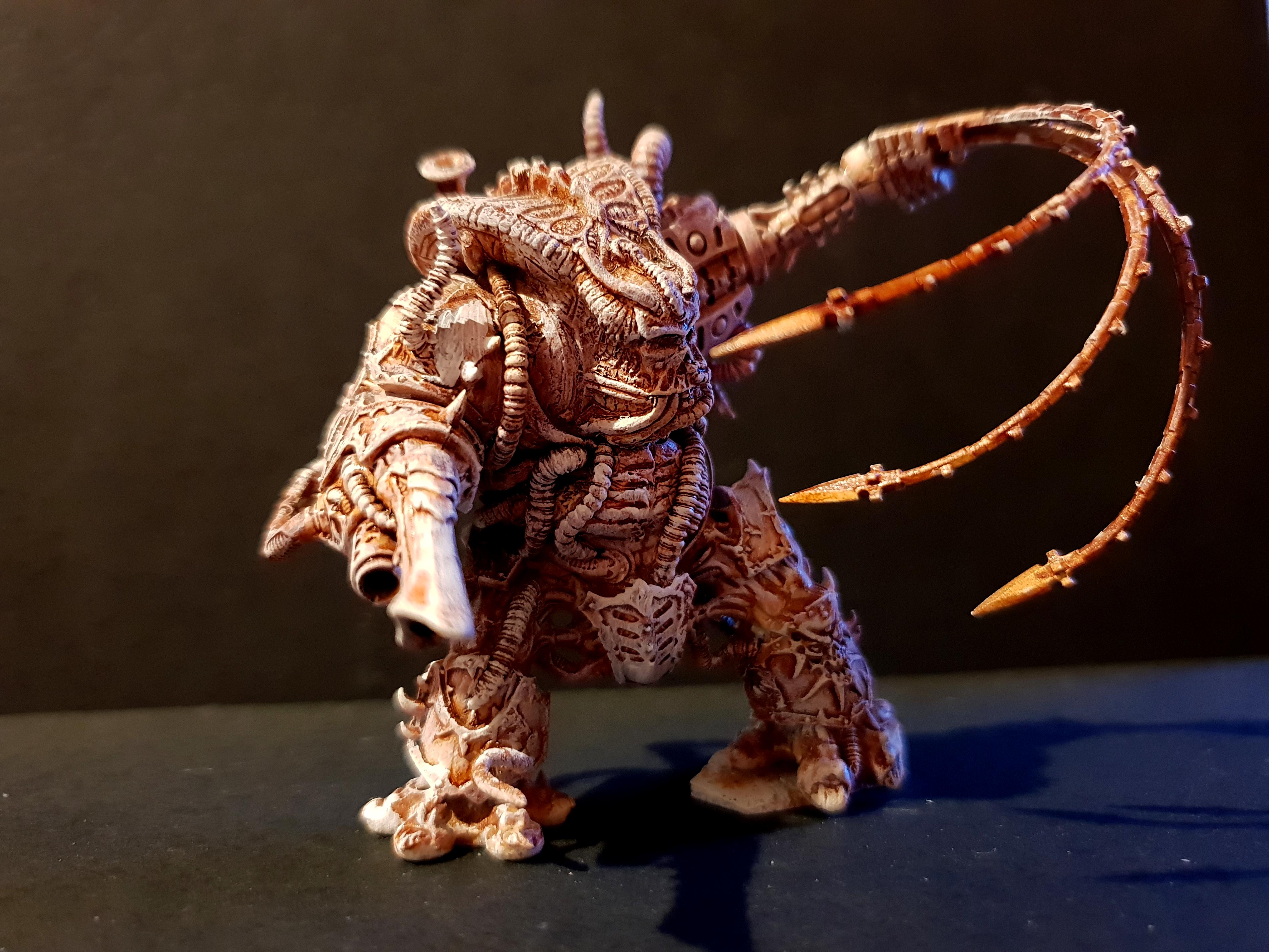 Chaos, Conversion, Dreadnought, Hellbrute, Slaanesh, Warhammer 40,000, Work In Progress