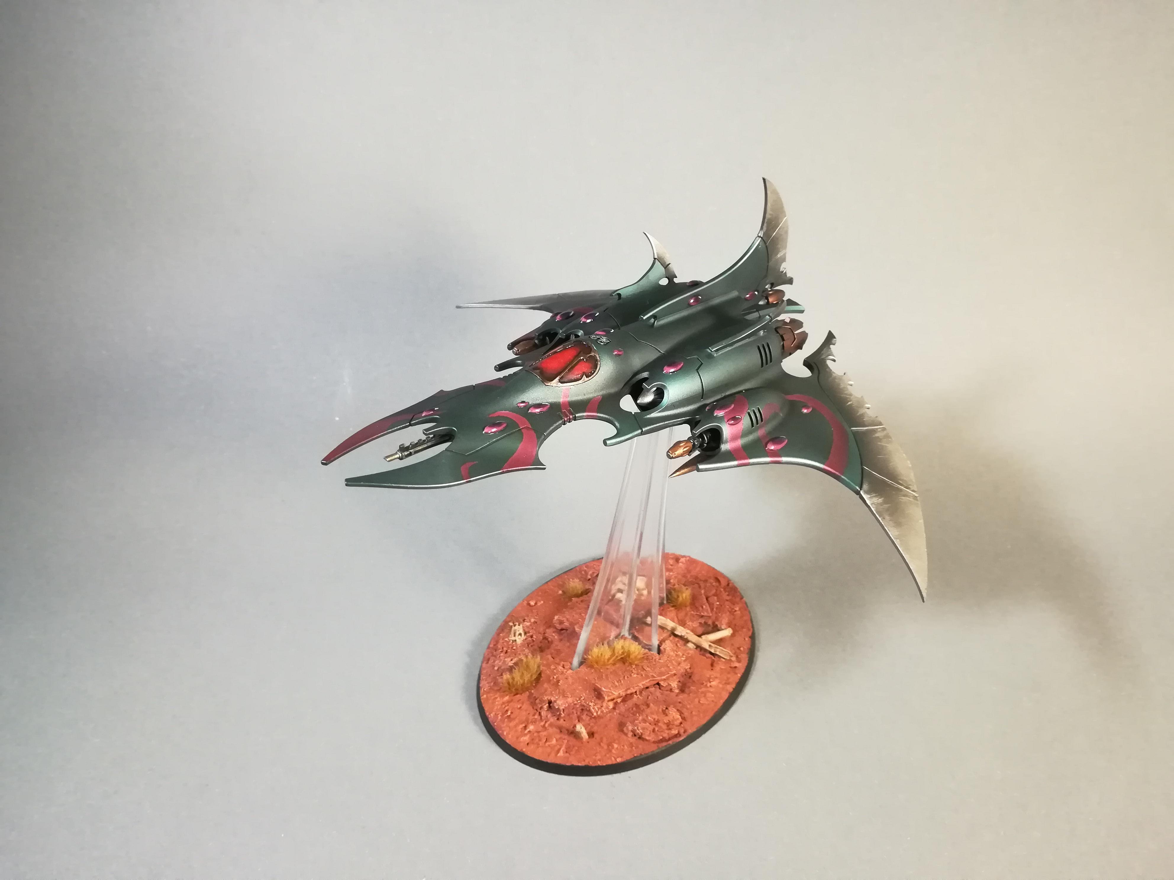 Dark Eldar, Drukhari, Razorwing Jetfighter