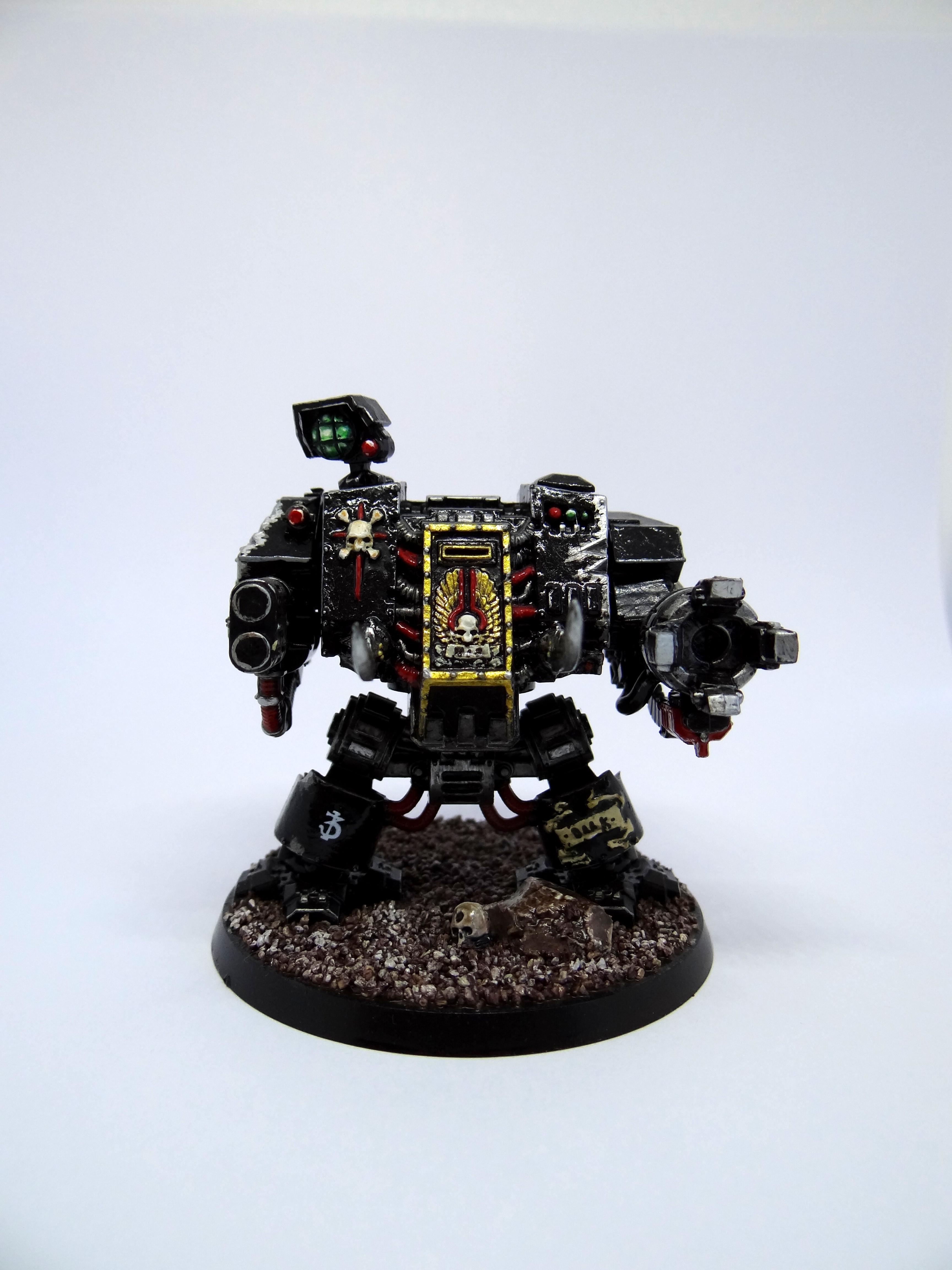 Black, Black Templars, Conversion, Dreadnough, Imperium, Proxy, Space Marines