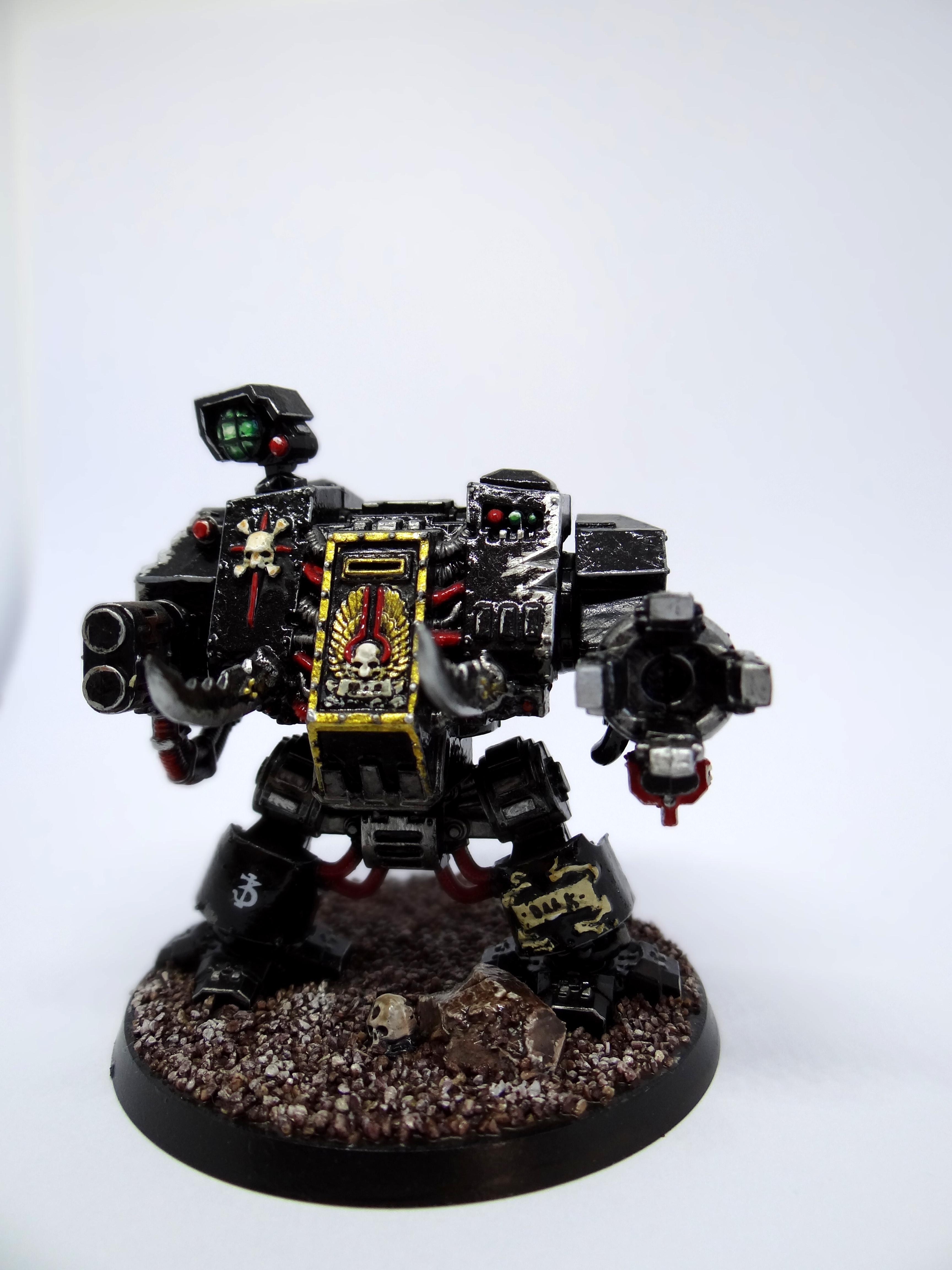 Black, Black Templars, Conversion, Dreadnough, Imperium, Proxy, Space Marines