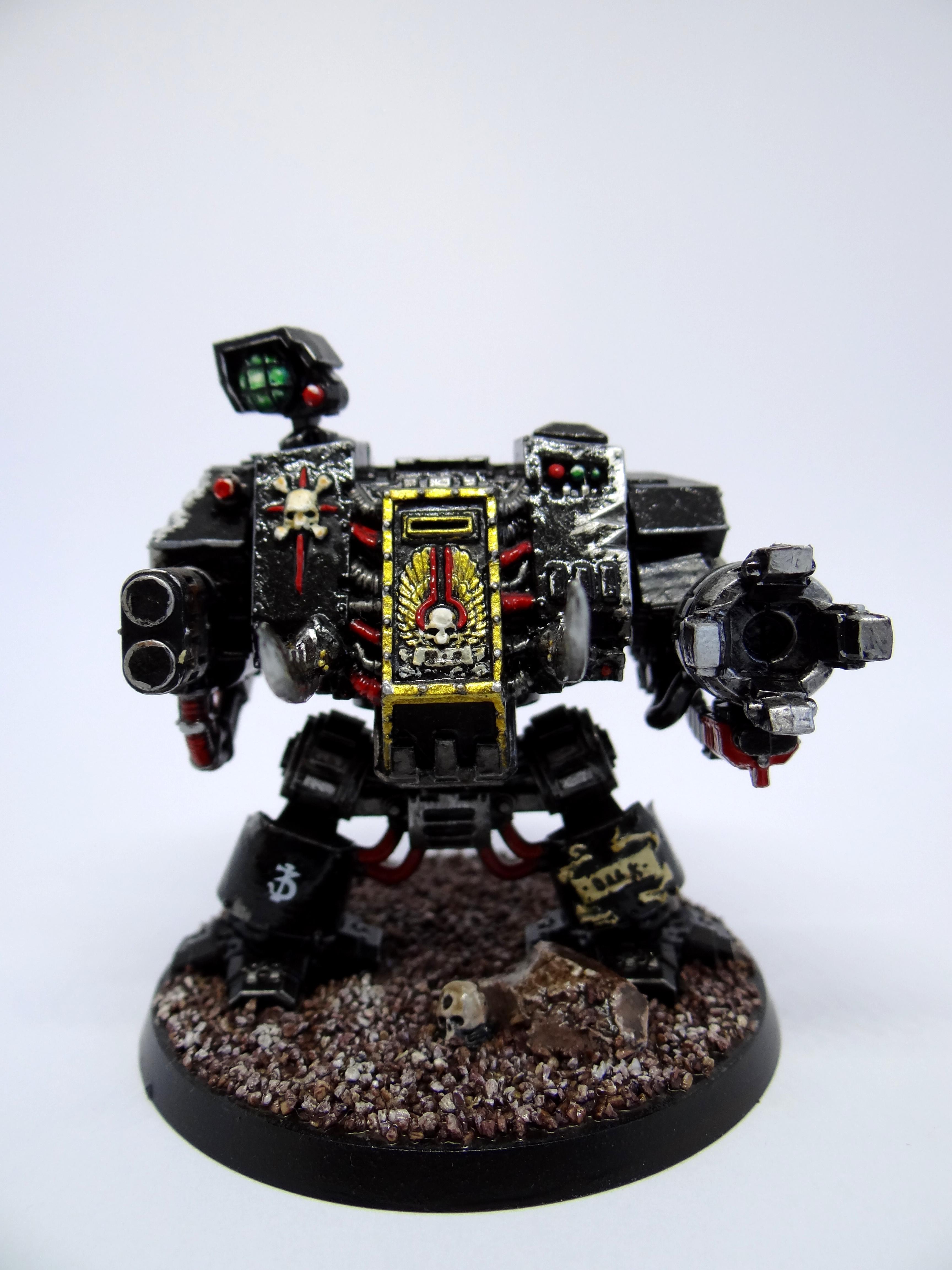 Black, Black Templars, Conversion, Dreadnough, Imperium, Proxy, Space Marines