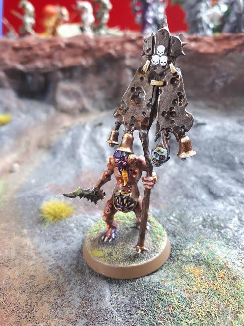 Chaos, Chaos Daemons, Daemons, Decay, Nurgle, Plaguebearers, Rot, Sigmar, Standard, Warhammer 40,000, Warhammer Fantasy