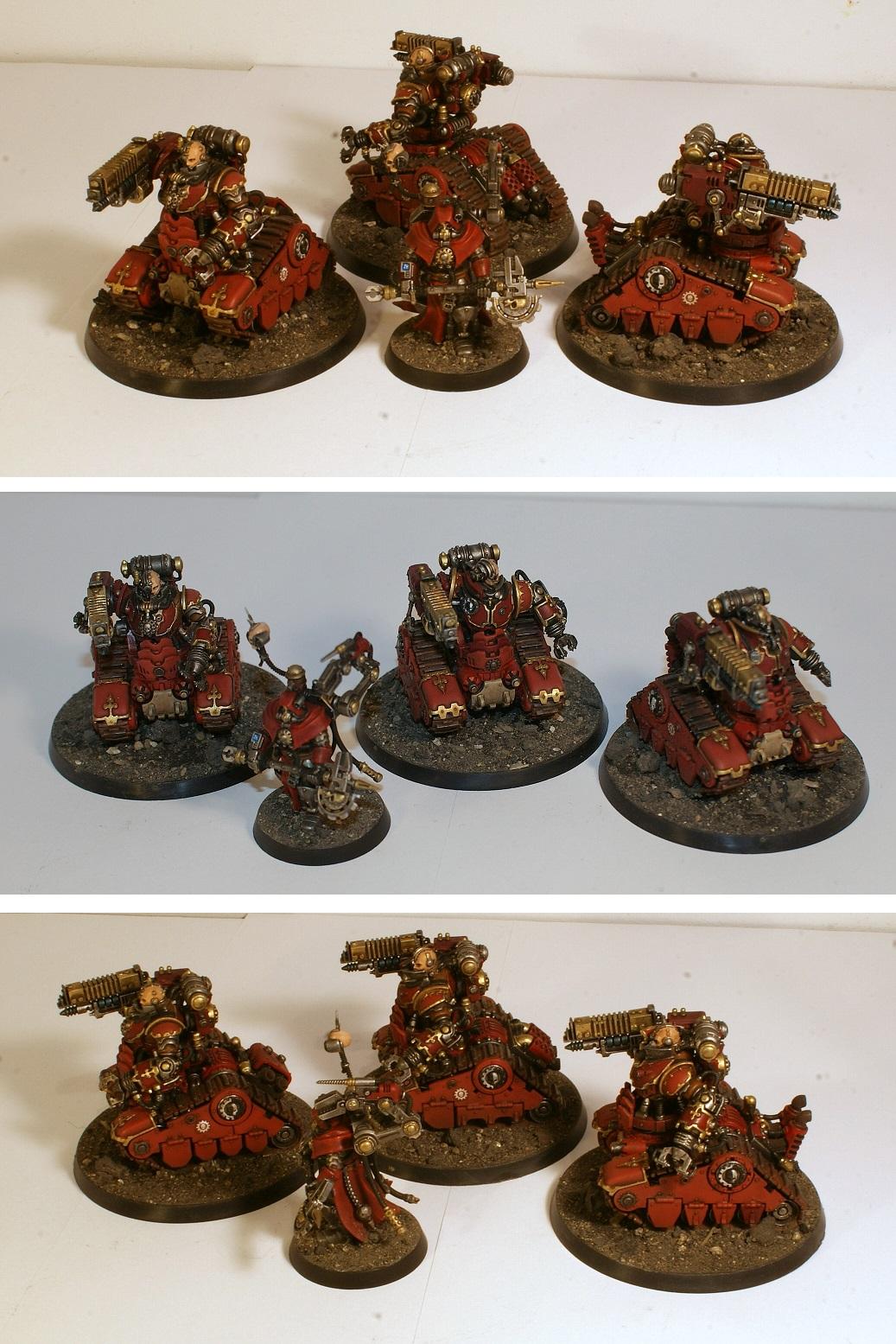 Adeptus Mechanicus, Kataphron, Servitors, Techpriest, Warhammer 40,000