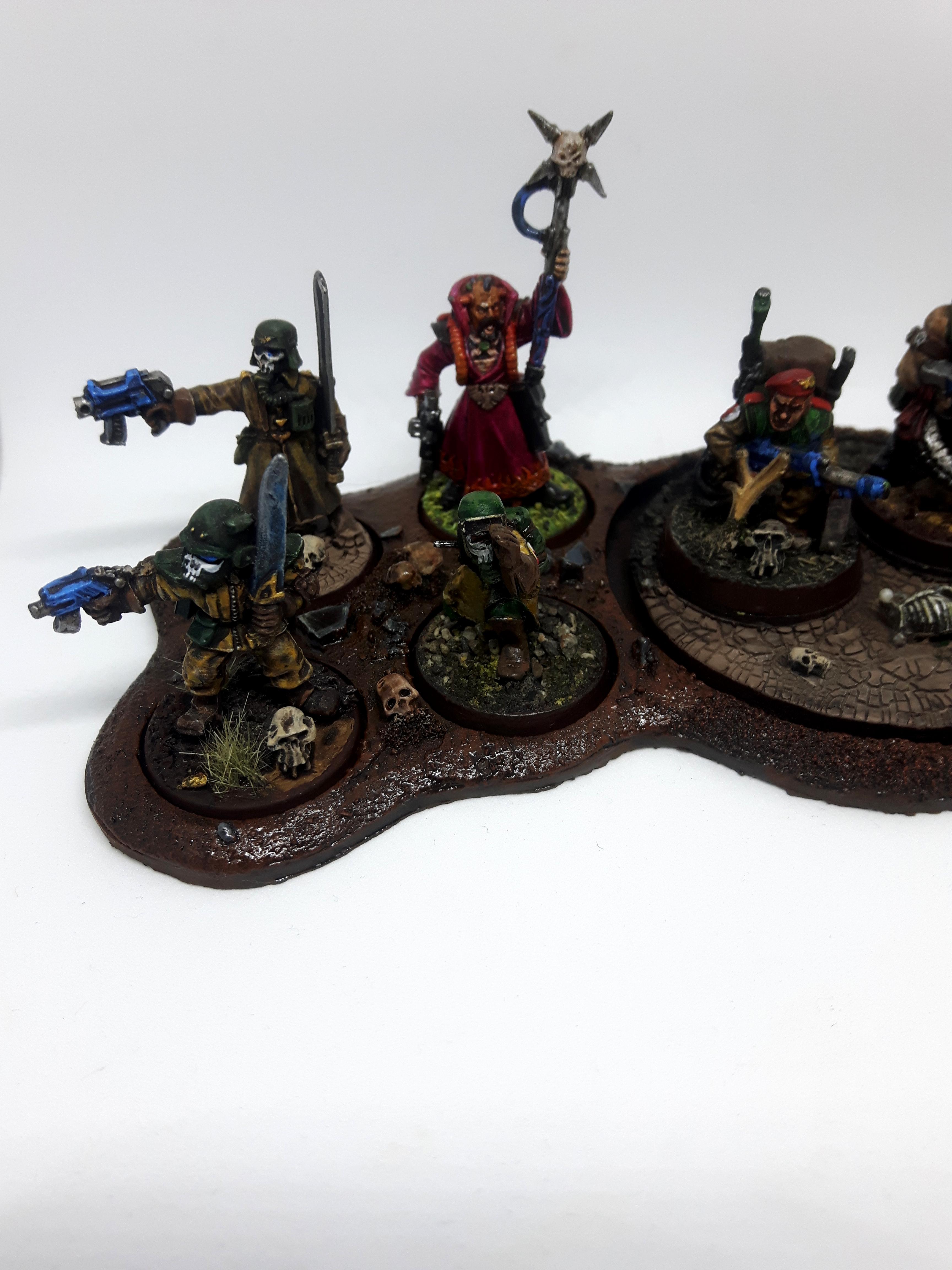 Armageddon Steel Legion, Astra Militarum, Death Korps of Krieg, Games Workshop, Heavy Weapon Team, Hive Ganger, Imperial Guard, Metal, Movement Trays, Necromunda, Resin, Warhammer 40,000