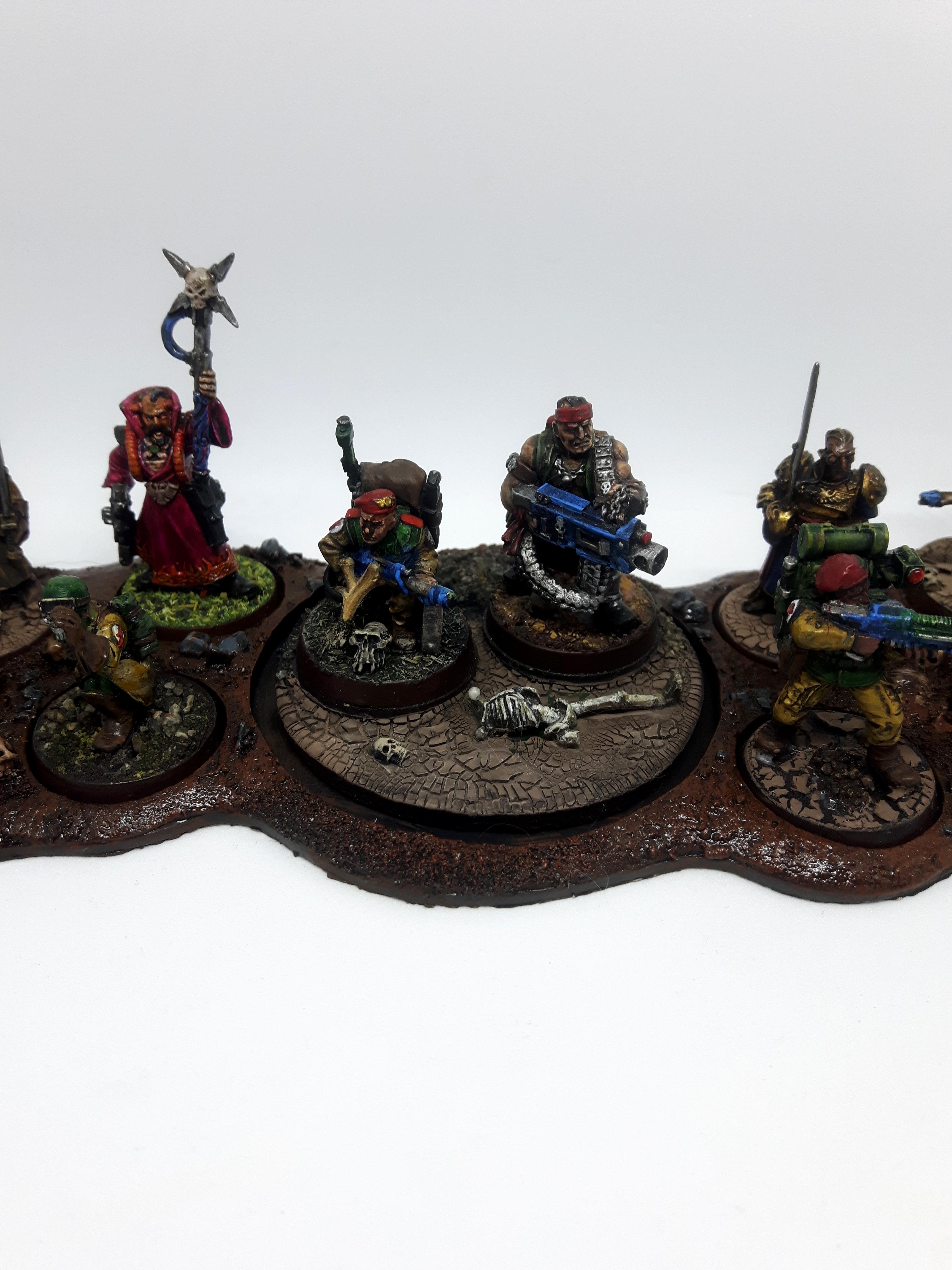 Armageddon Steel Legion, Astra Militarum, Death Korps of Krieg, Games Workshop, Heavy Weapon Team, Hive Ganger, Imperial Guard, Metal, Movement Trays, Necromunda, Resin, Warhammer 40,000