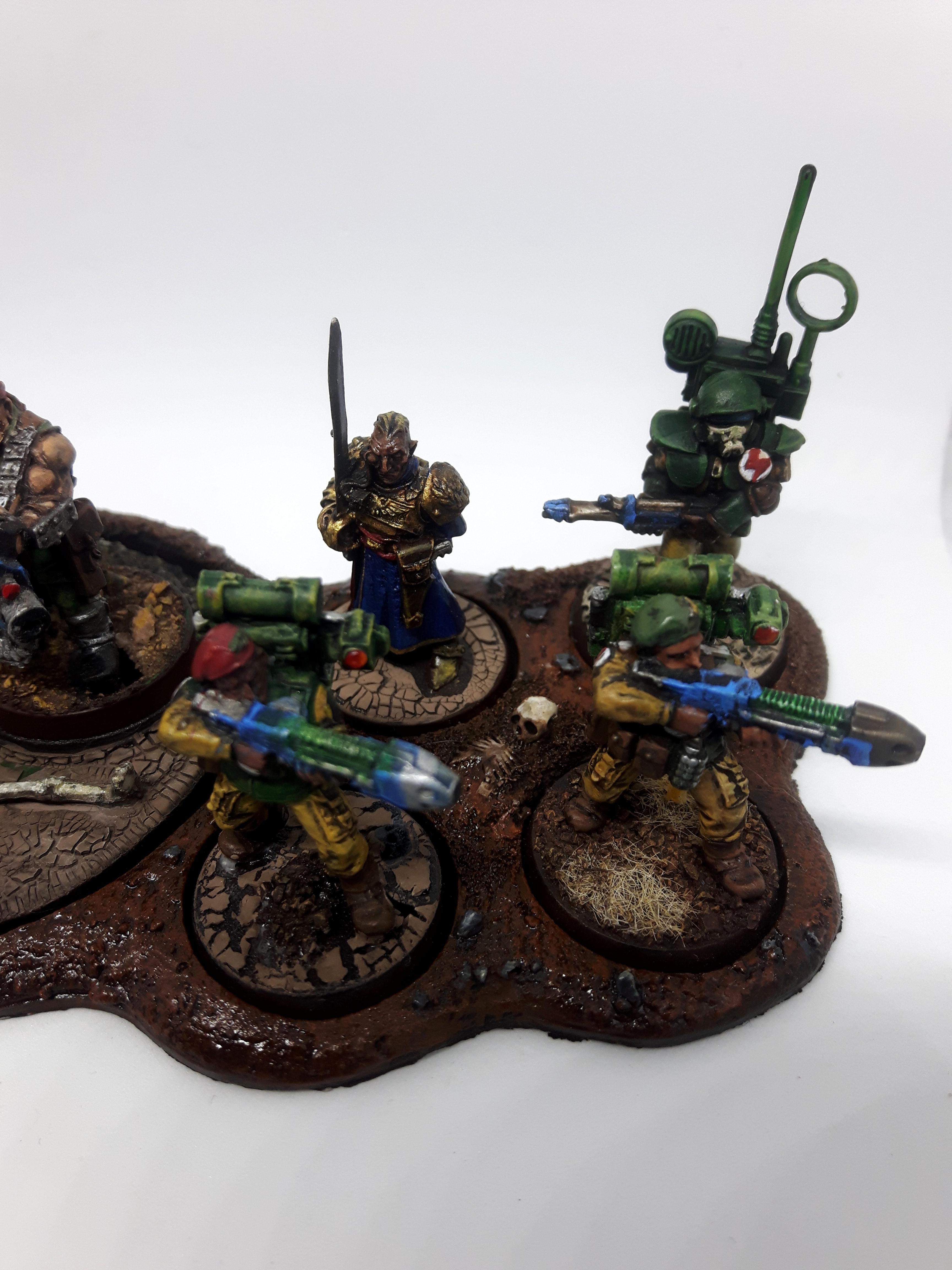 Armageddon Steel Legion, Astra Militarum, Death Korps of Krieg, Games Workshop, Heavy Weapon Team, Hive Ganger, Imperial Guard, Metal, Movement Trays, Necromunda, Resin, Warhammer 40,000