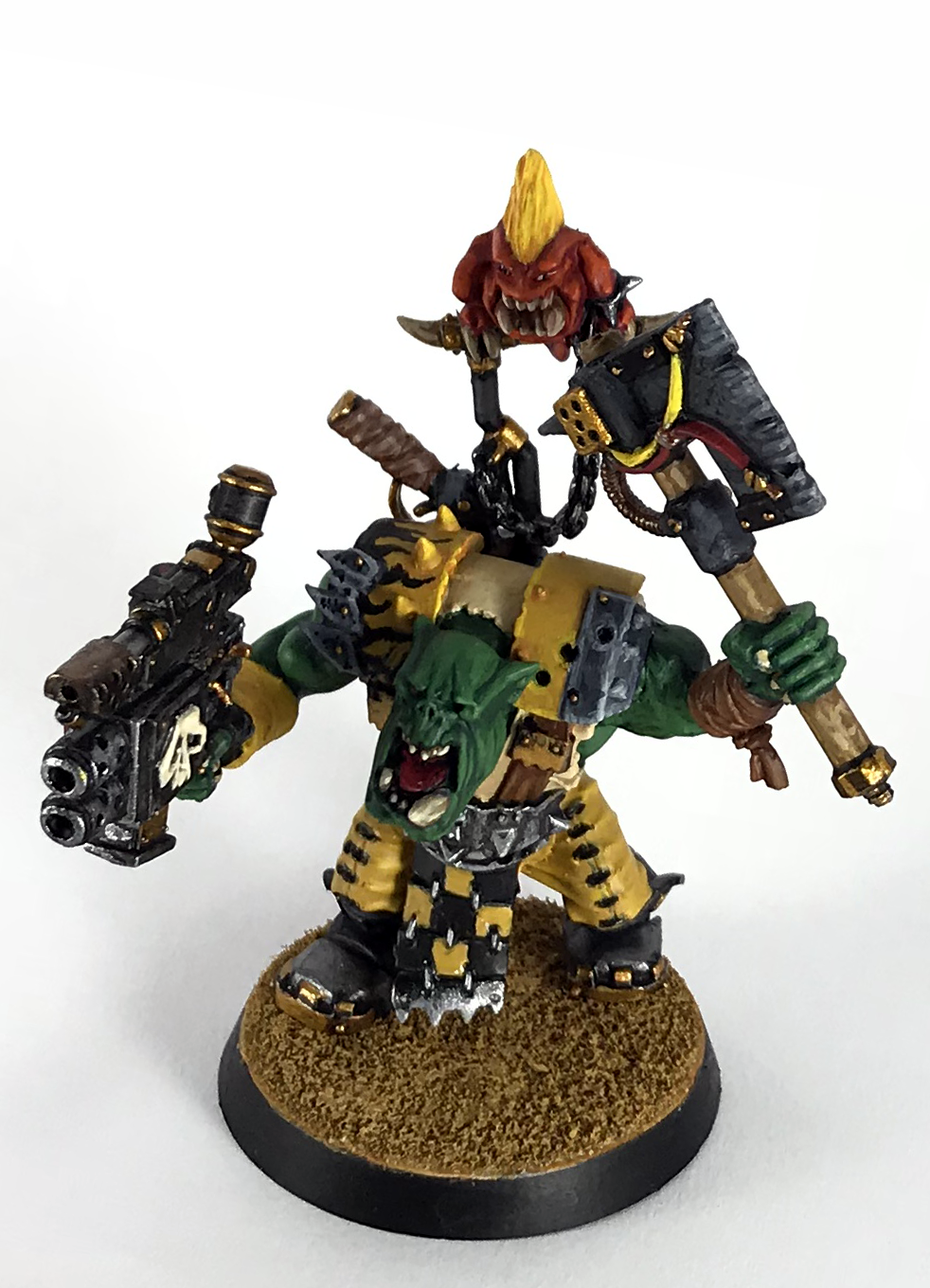 Attack Squig, Bad Moons, Big Choppa, Combi Flamer, Conversion, Freebooter, Kombi Skorcha, Nob, Pirate, Power Axe, Warhammer 40,000