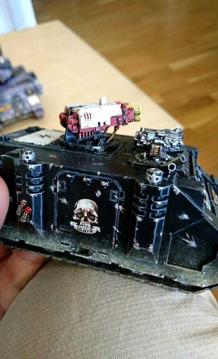 Freehand, Razorback, Rhino, Skull, Space Marines, Tank