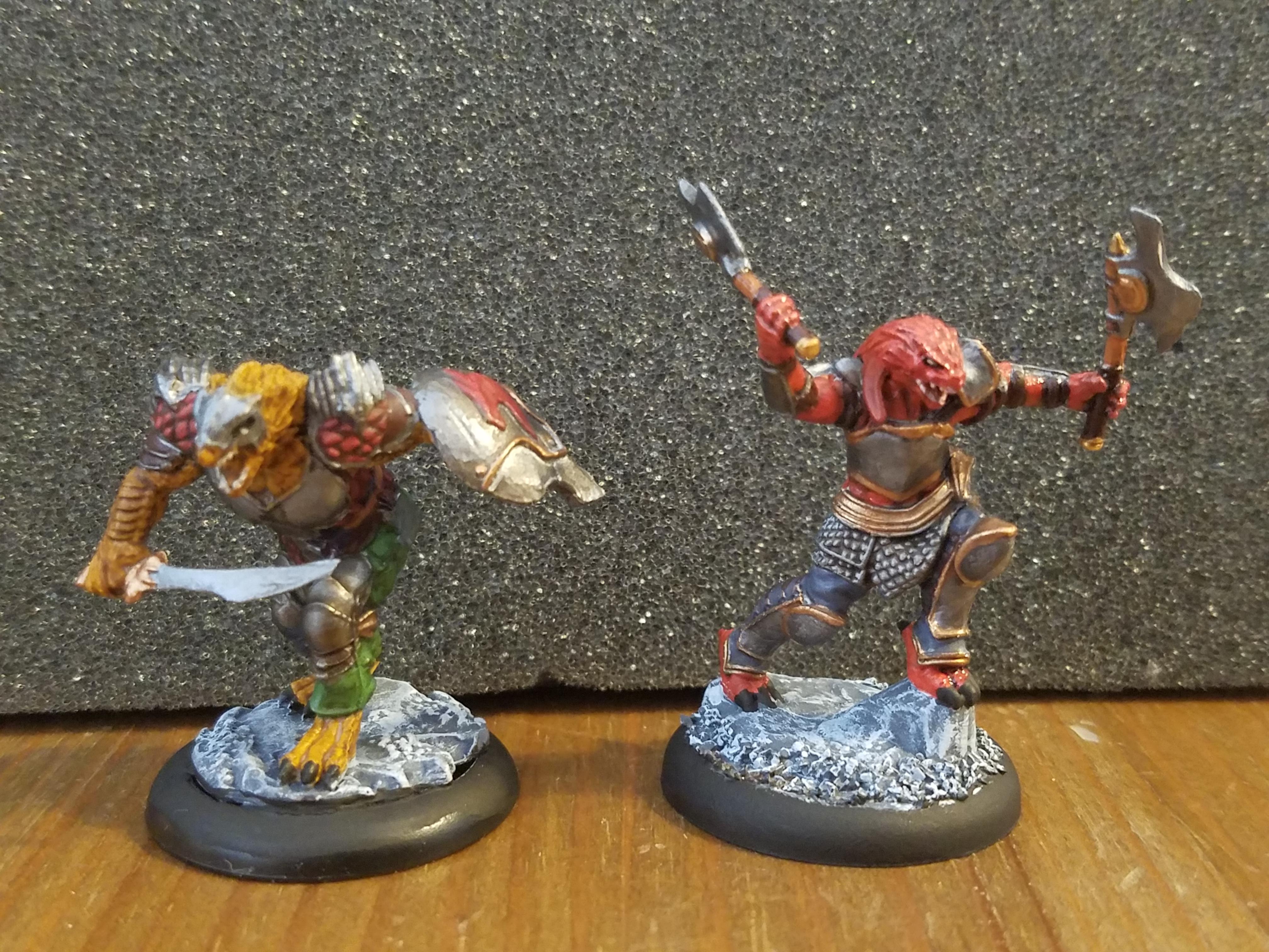 Dragonborn, Warriors, Wizkids