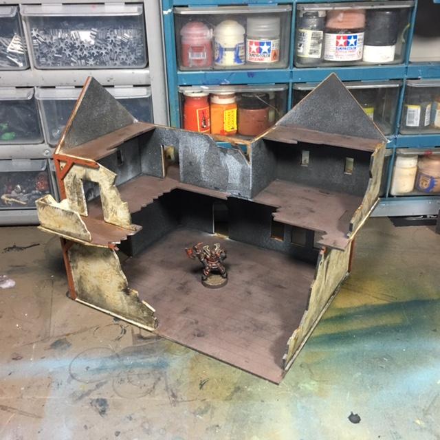 Mdf, Mordheim, Weathered