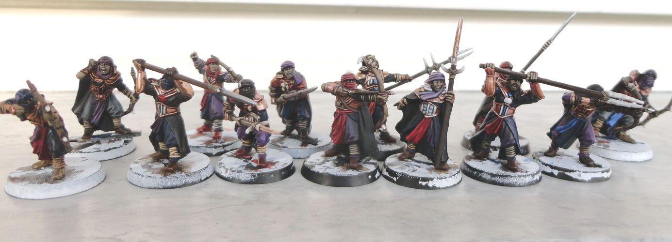 Haradrim, Haradrim Infantry, Hasharin, Lord Of The Rings, Mumak