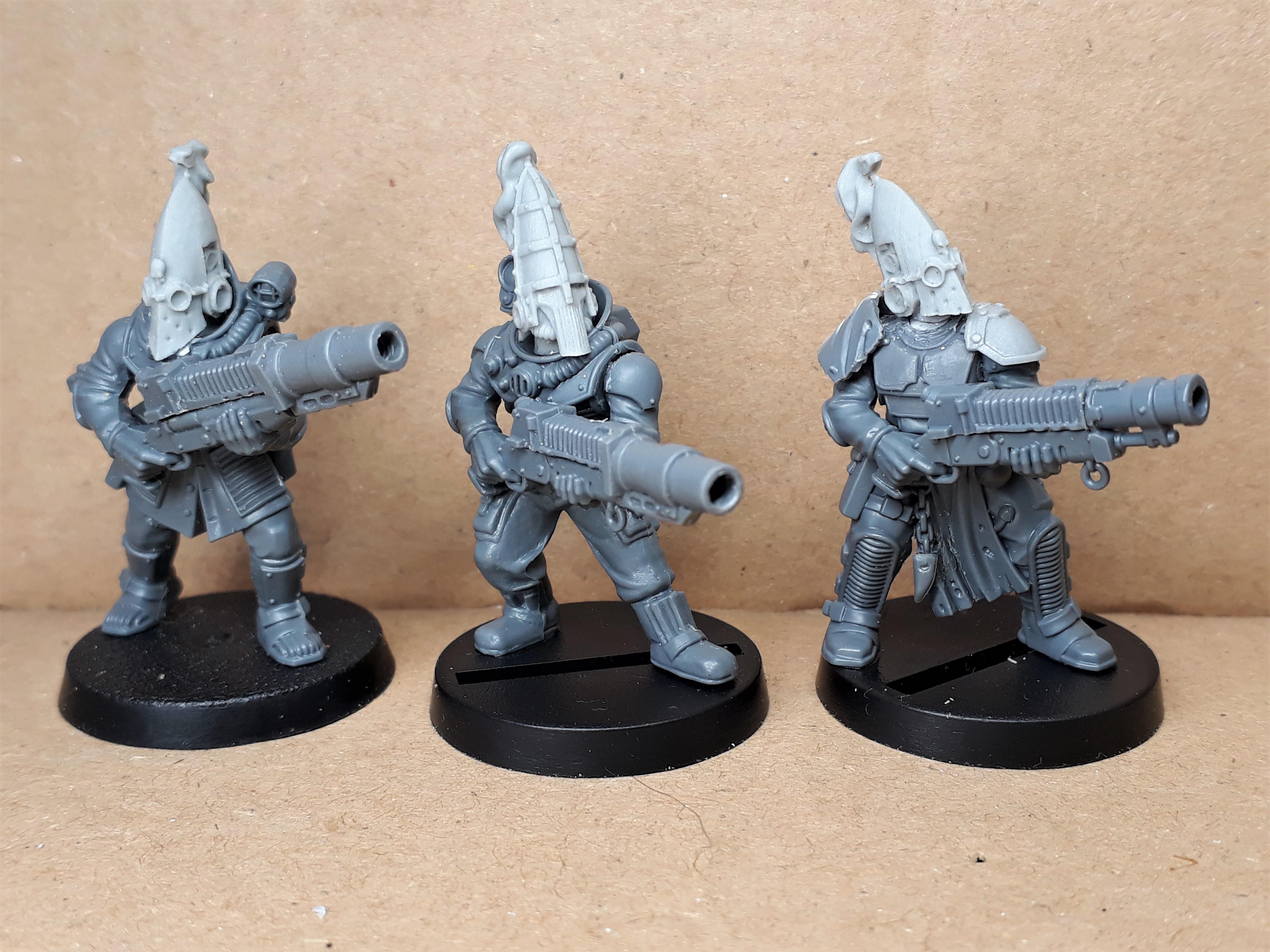Conversion, Dusty, Imperial Guard, Inquisition, Rusty, Weathered