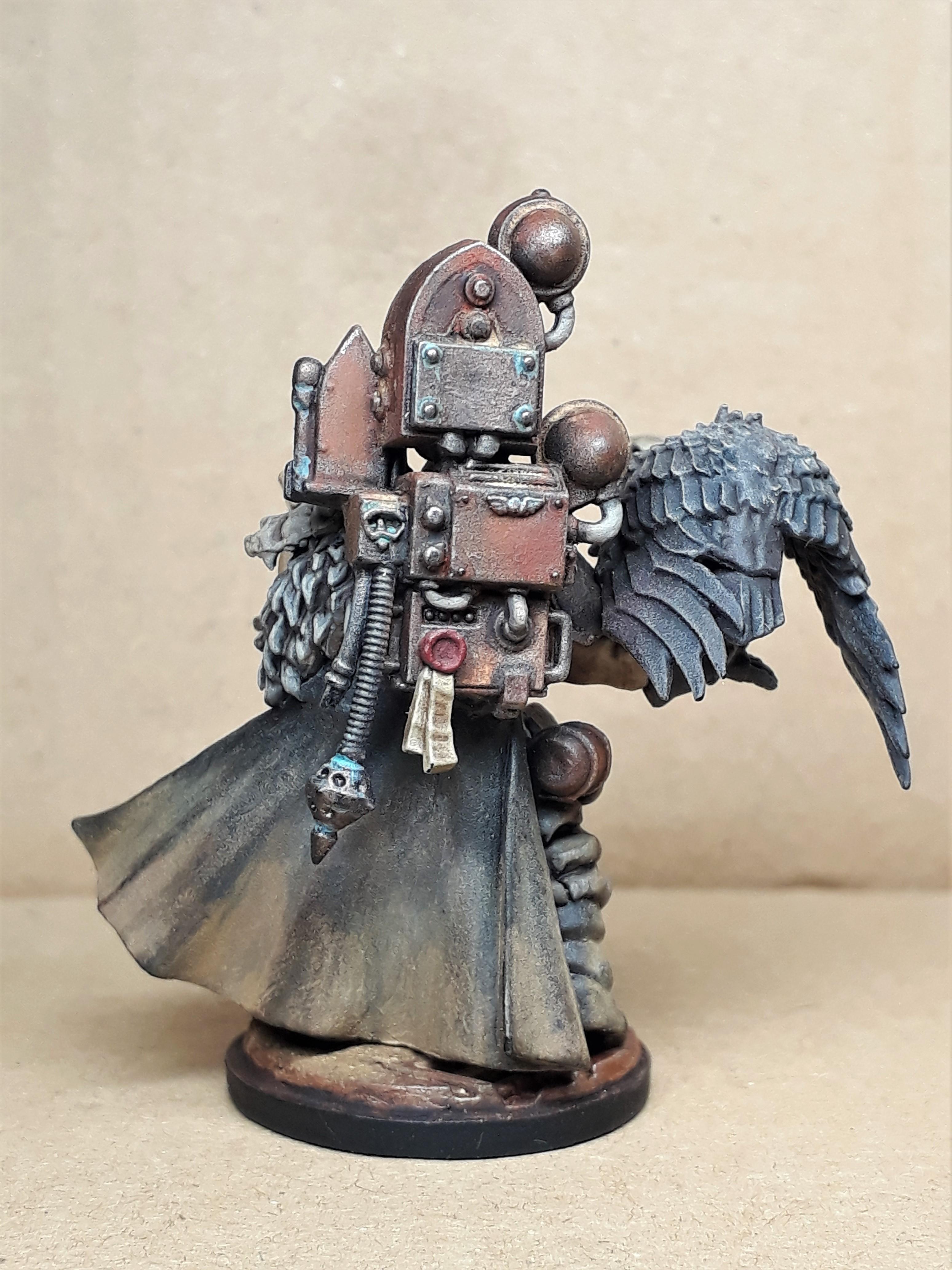 Astra Militarum, Company Commander, Dusty, Imperial Guard, Inquisition, Pigments, Rusty, Weathered