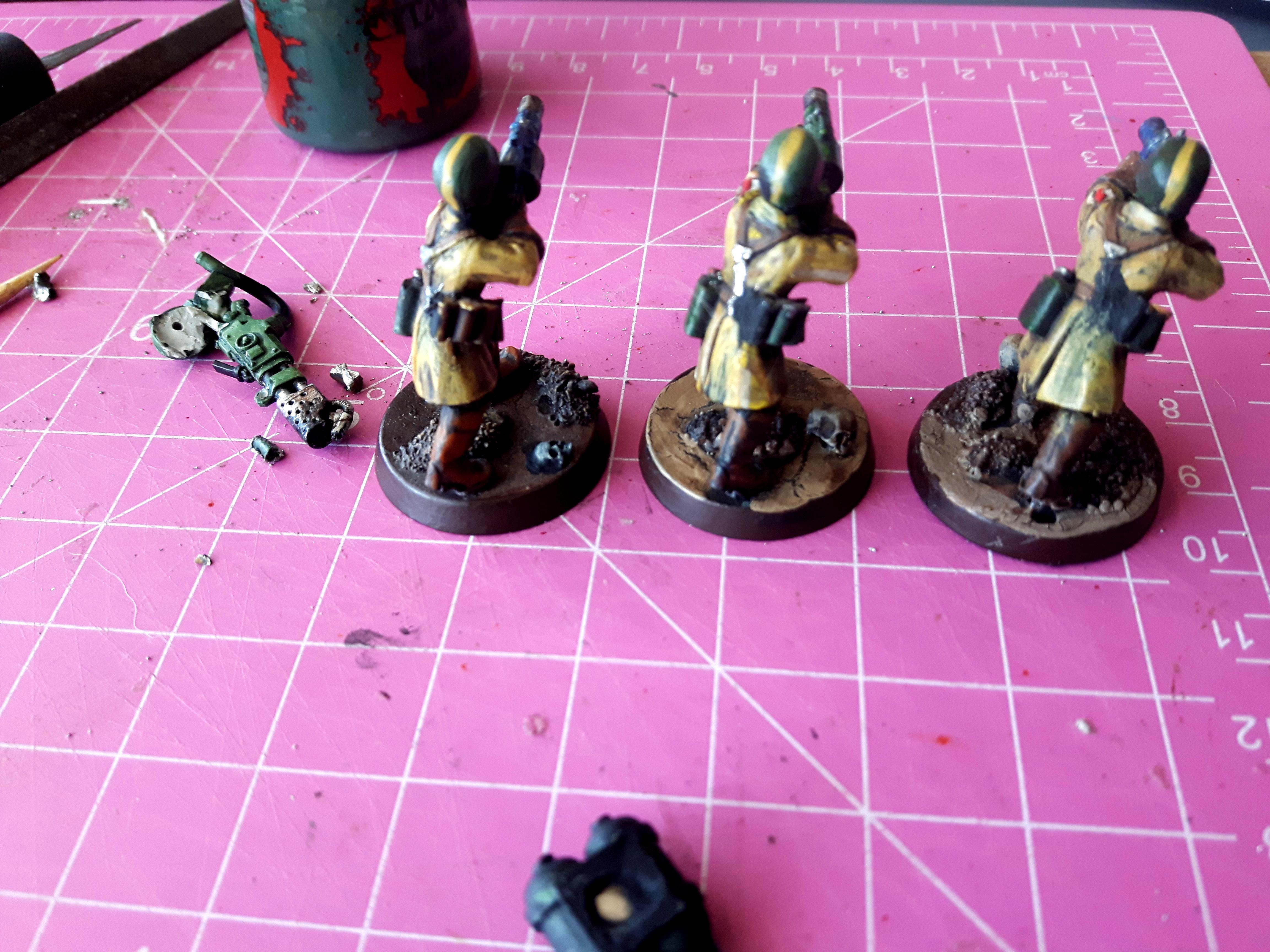 Armageddon Steel Legion, Astra Militarum, Cadians, Death Korps of Krieg, Flamer, Games Workshop, Hive Ganger, Imperial Guard, Metal, Necromunda, Plastic, Warhammer 40,000