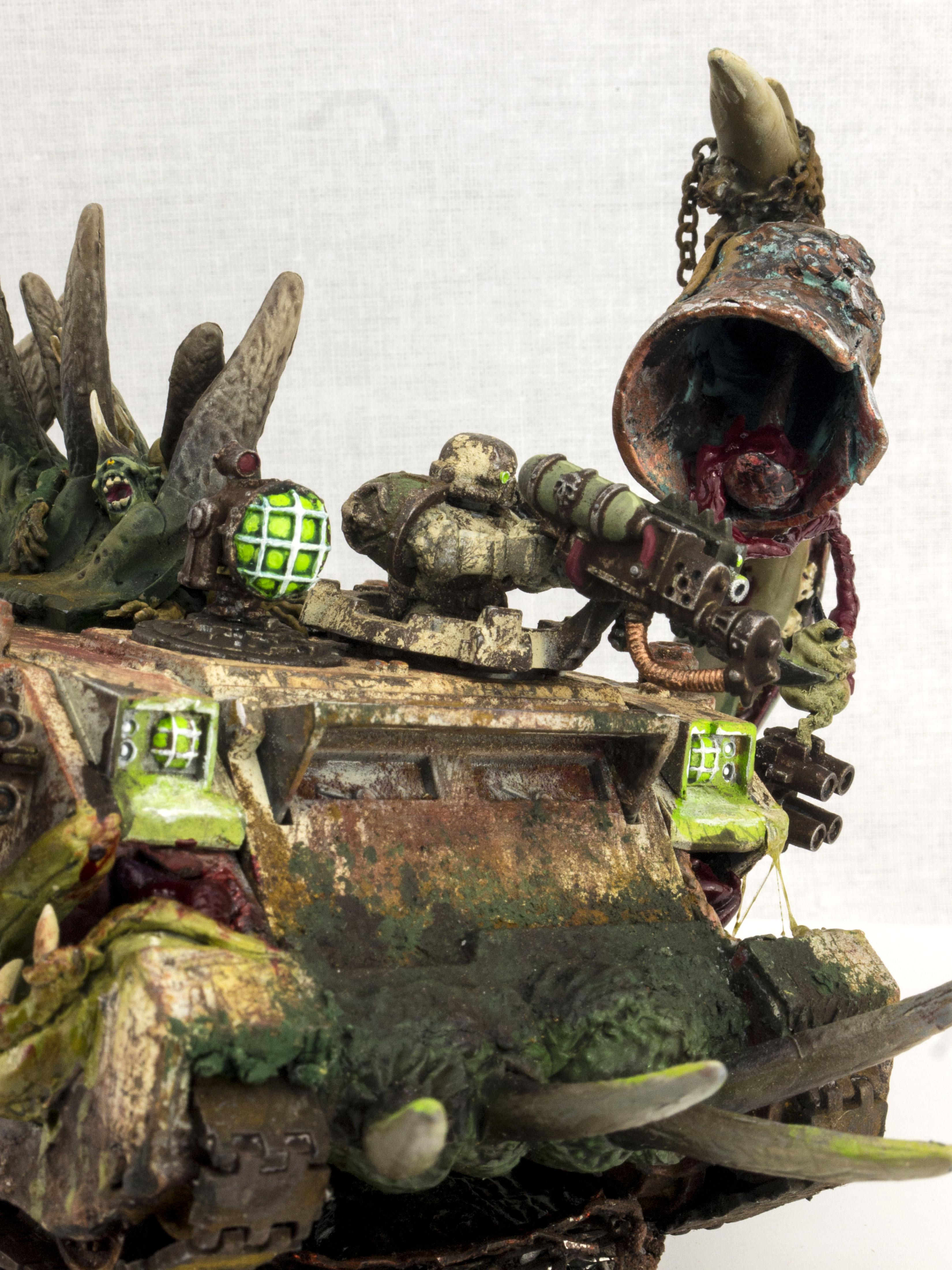 Bell, Death Chime, Death Guard, Dedicated Transport, Nurgle, Predator, Rhino, Tentacles, Zombie