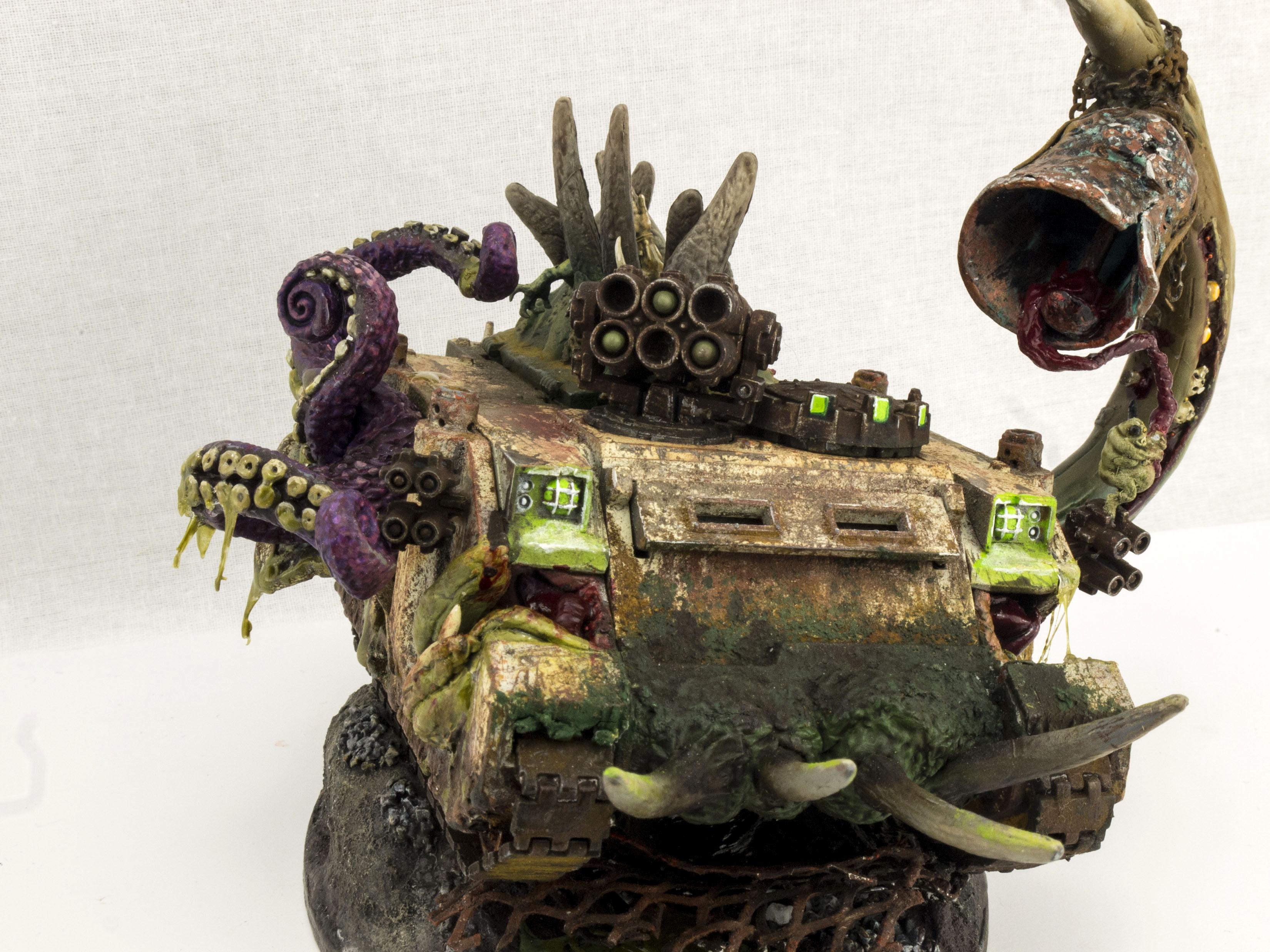 Bell, Death Chime, Death Guard, Dedicated Transport, Nurgle, Predator, Rhino, Tentacles, Zombie