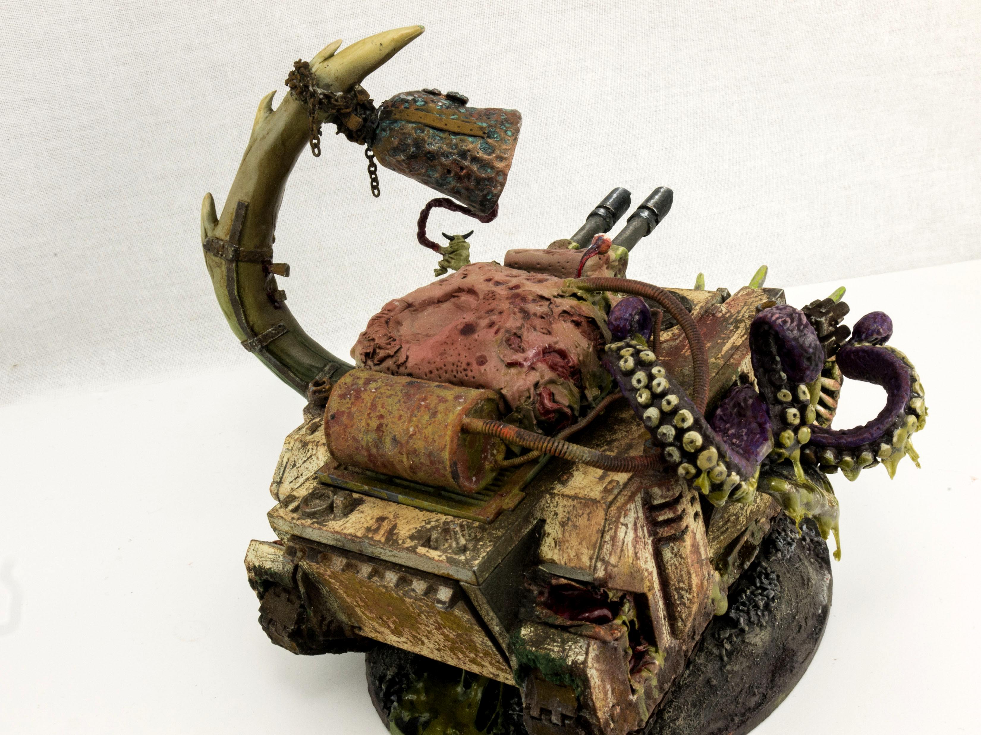 Bell, Death Chime, Death Guard, Dedicated Transport, Nurgle, Predator, Rhino, Tentacles, Zombie
