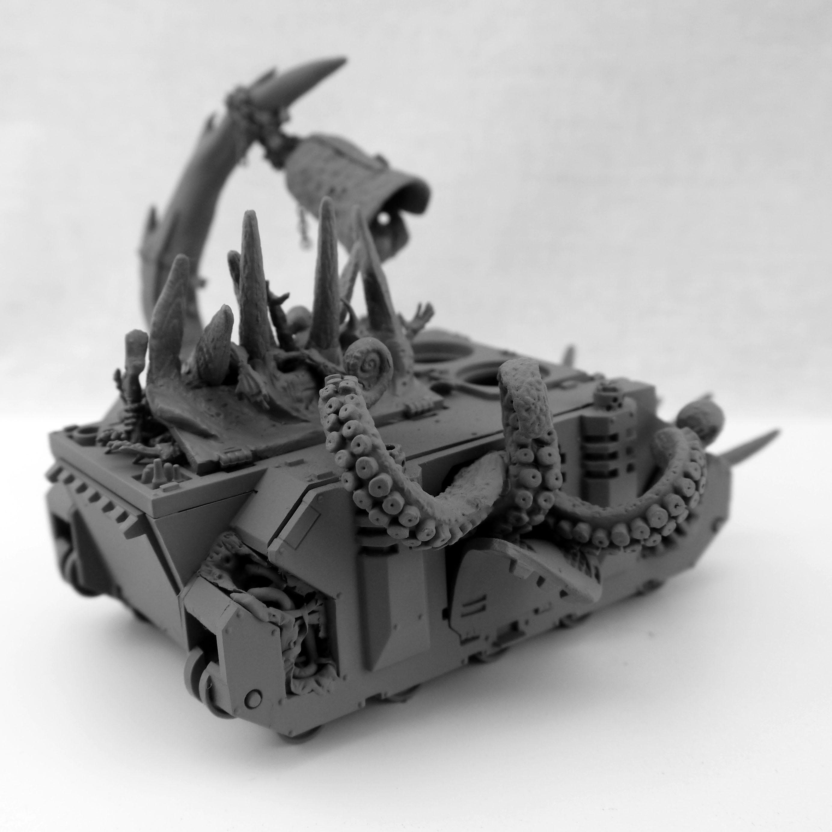 Bell, Death Chime, Death Guard, Dedicated Transport, Nurgle, Predator, Rhino, Tentacles, Zombie