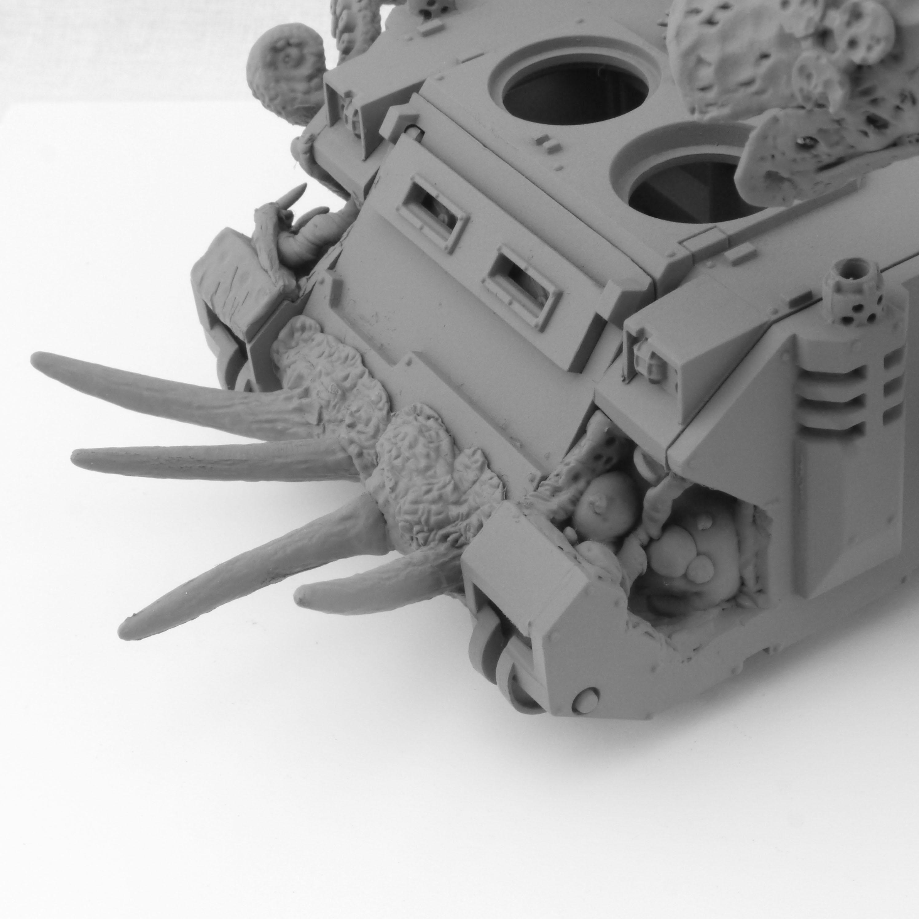 Bell, Death Chime, Death Guard, Dedicated Transport, Nurgle, Predator, Rhino, Tentacles, Zombie