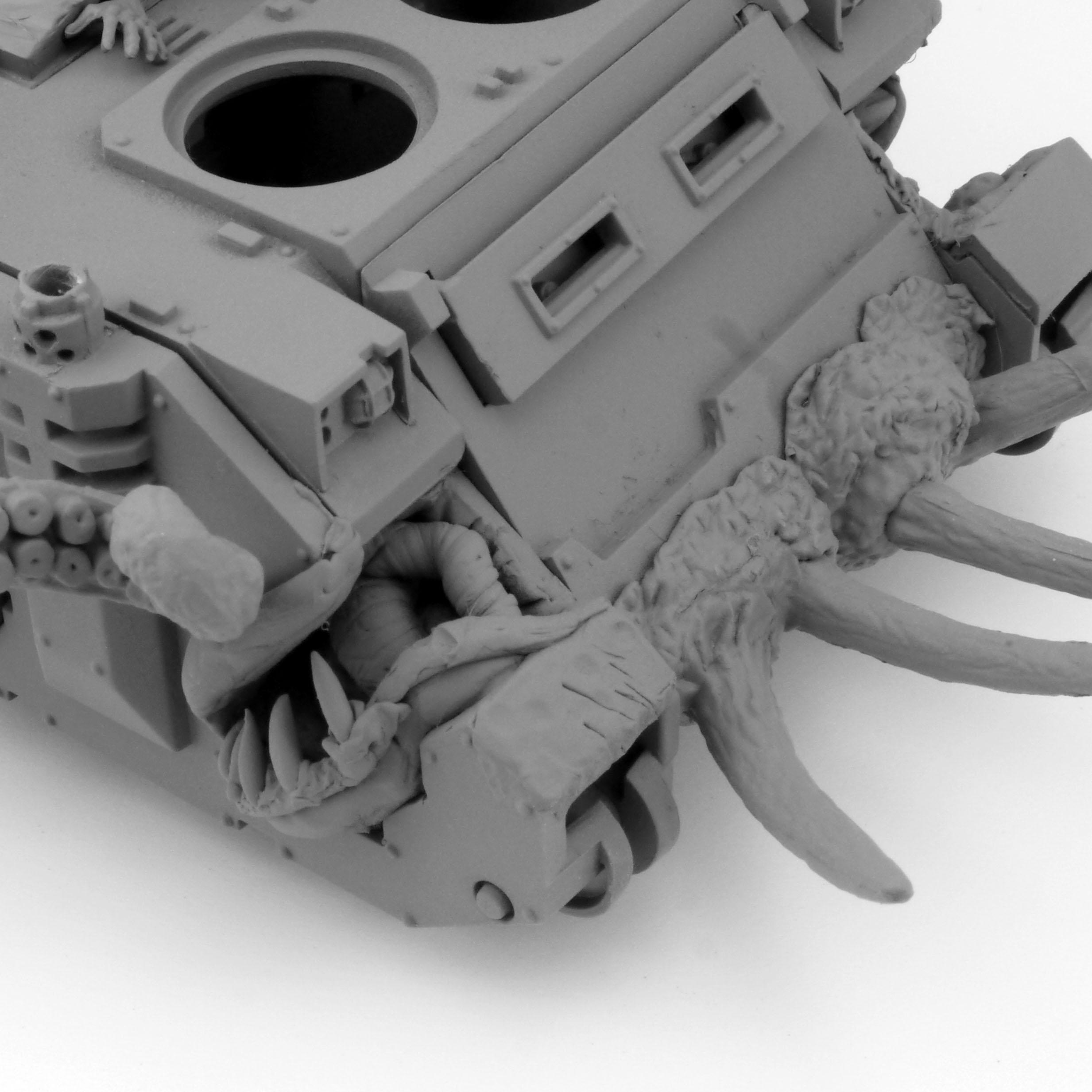 Bell, Death Chime, Death Guard, Dedicated Transport, Nurgle, Predator, Rhino, Tentacles, Zombie