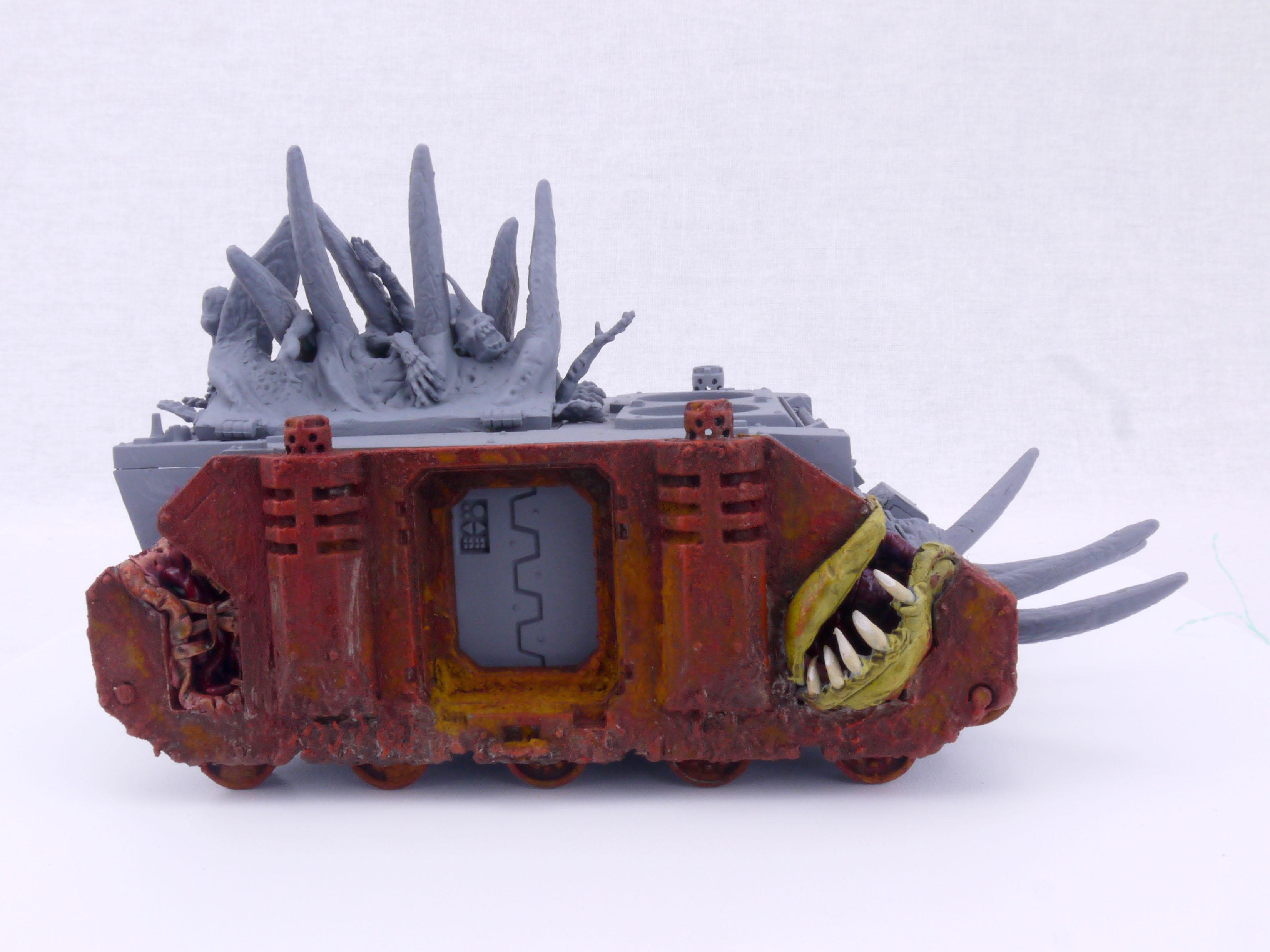 Bell, Death Chime, Death Guard, Dedicated Transport, Nurgle, Predator, Rhino, Tentacles, Zombie