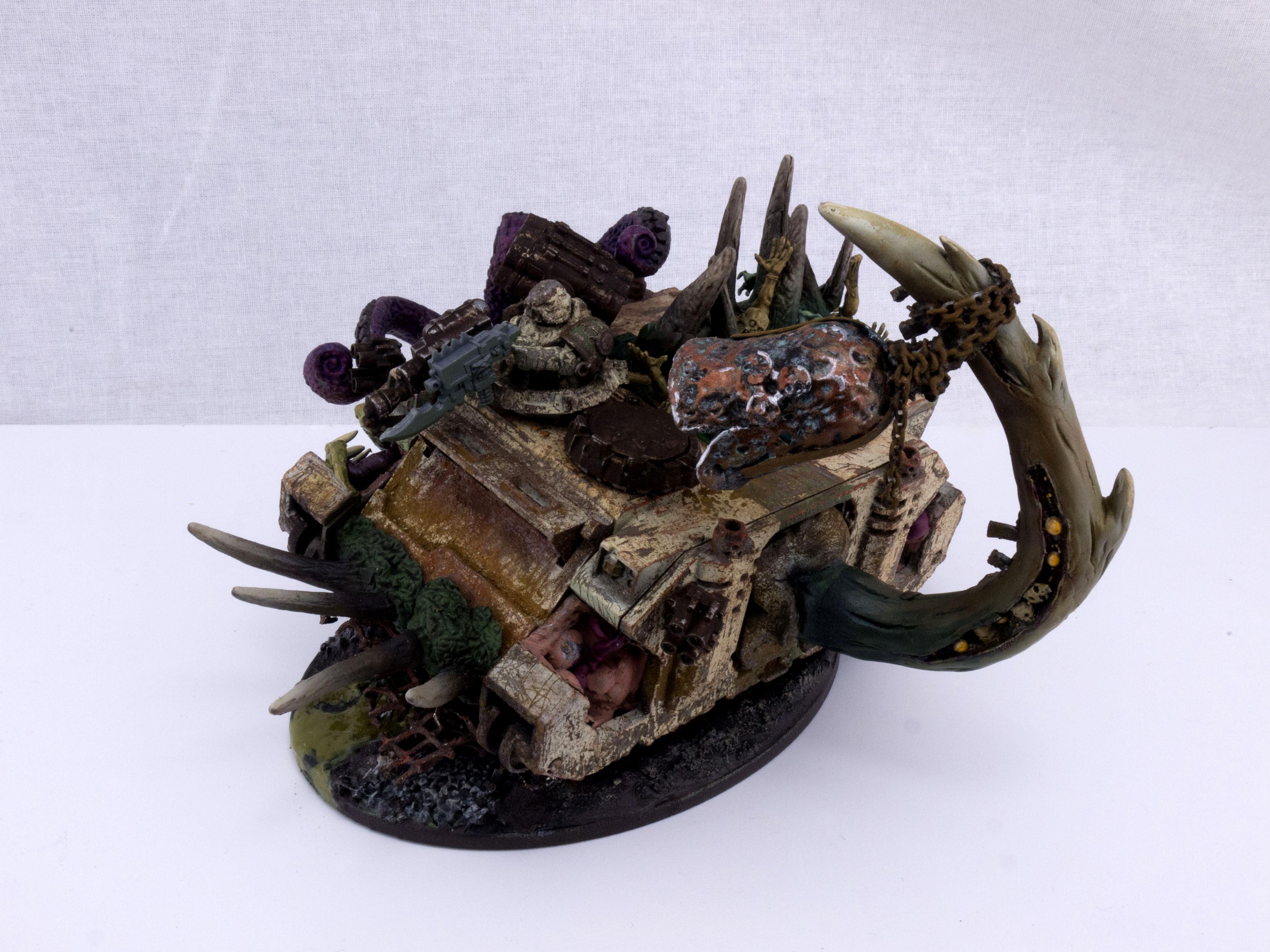 Bell, Death Chime, Death Guard, Dedicated Transport, Nurgle, Predator, Rhino, Tentacles, Zombie
