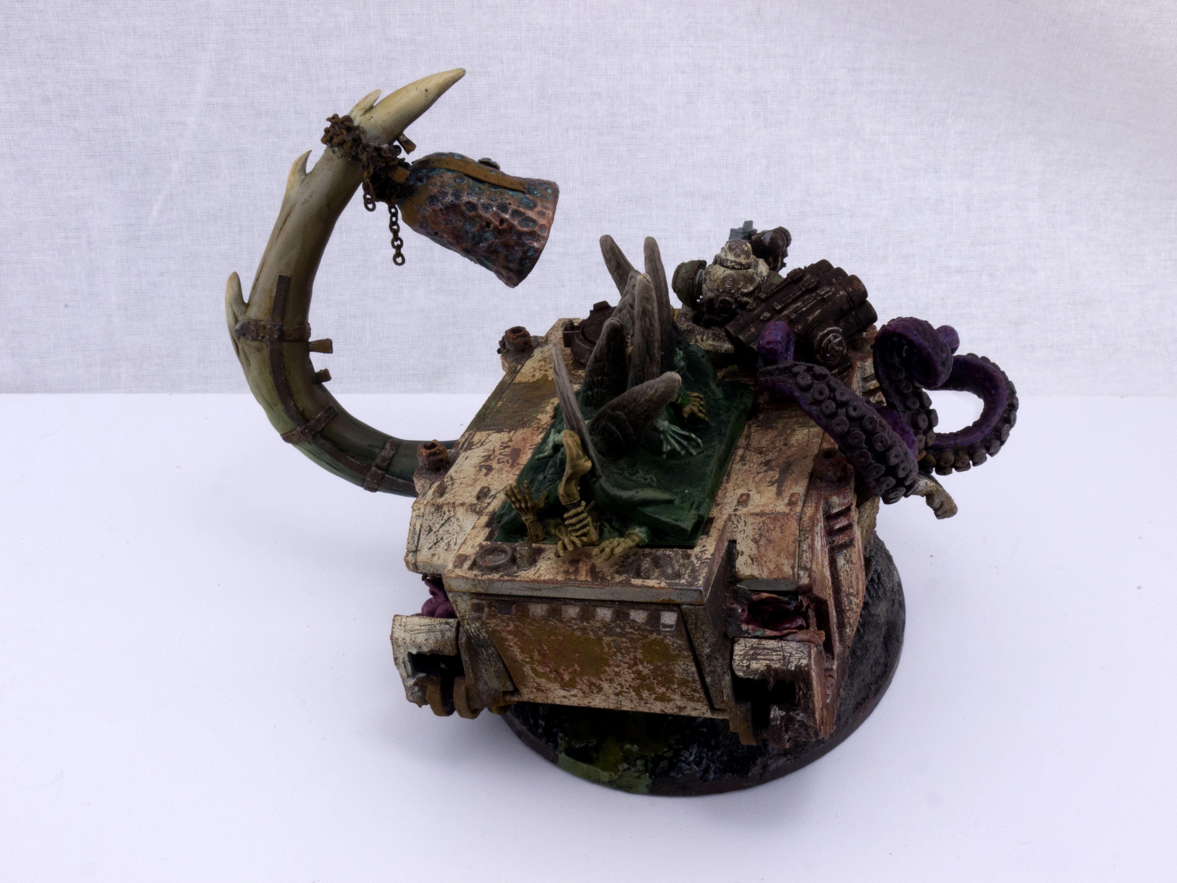 Bell, Death Chime, Death Guard, Dedicated Transport, Nurgle, Predator, Rhino, Tentacles, Zombie