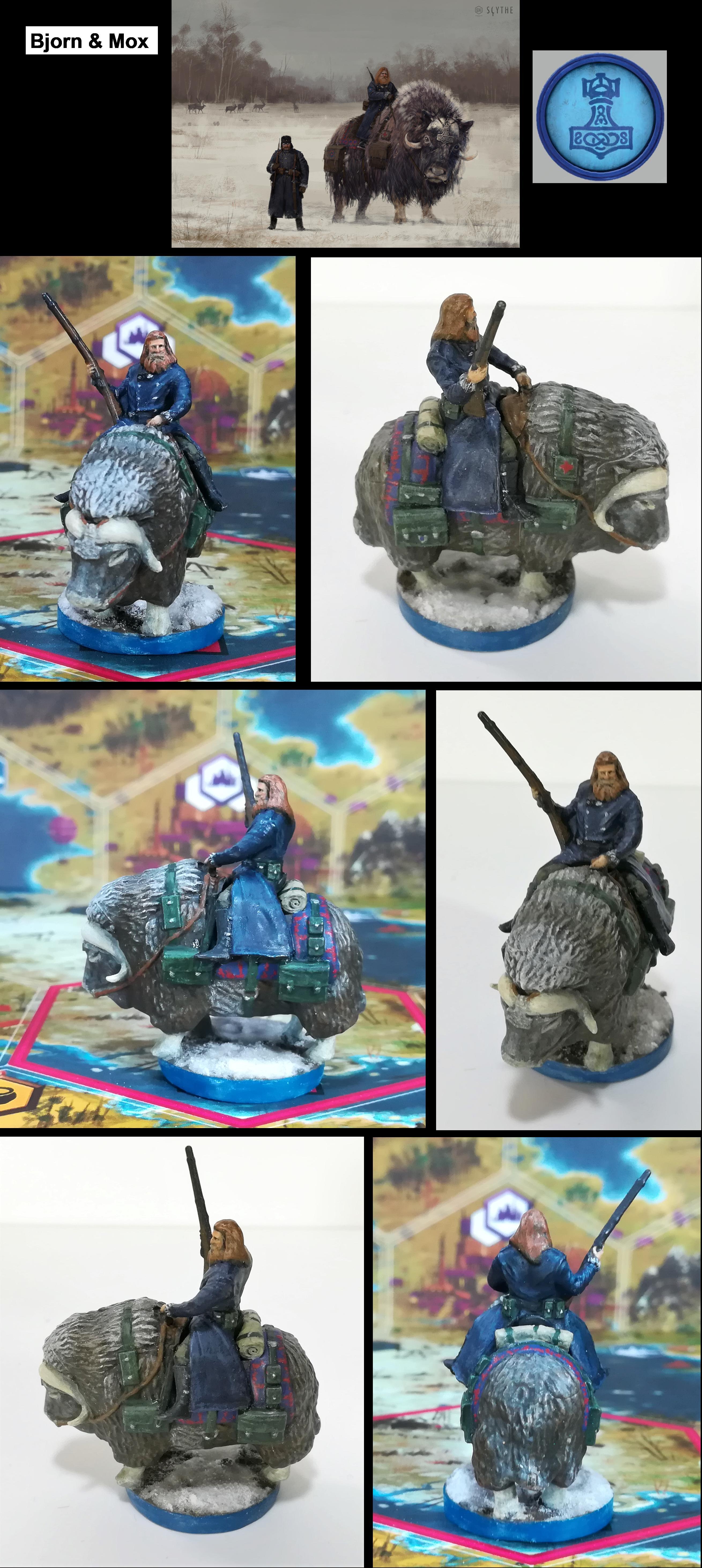 Scythe character, Bjorn &amp; Mox