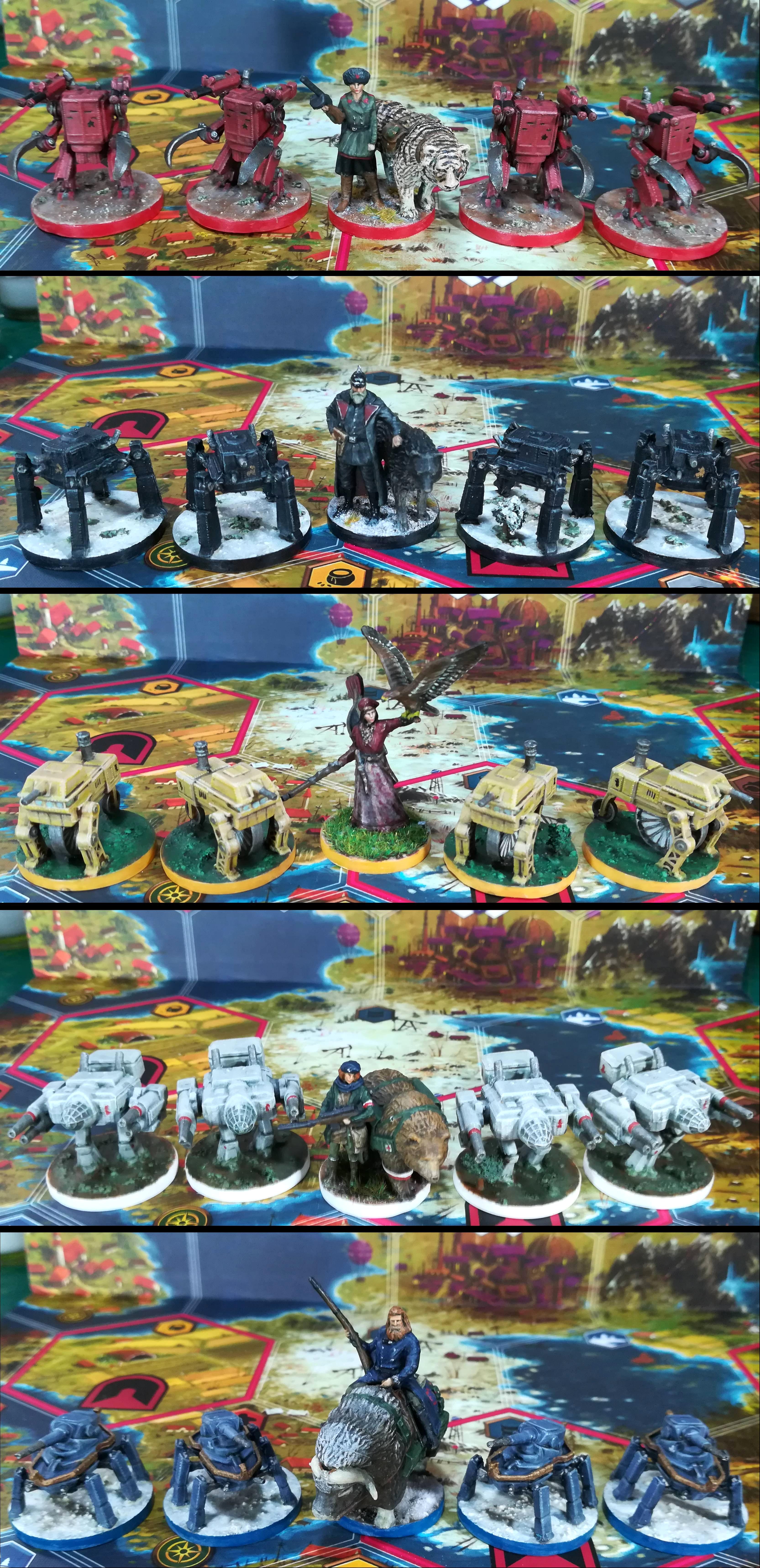 Scythe miniatures