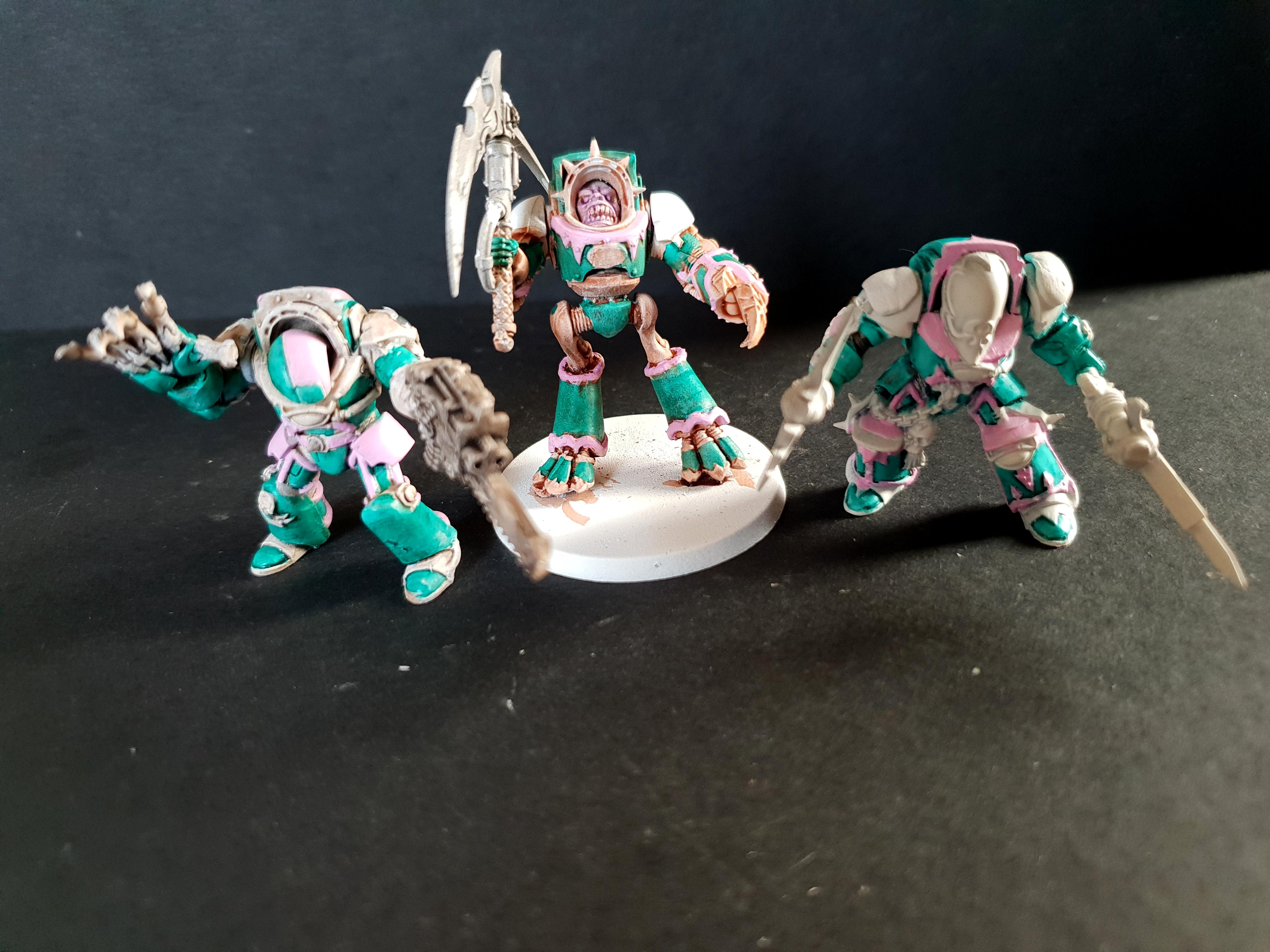 Chaos, Chaos Space Marines, Conversion, Pip, Warhammer 40,000, Work In Progress