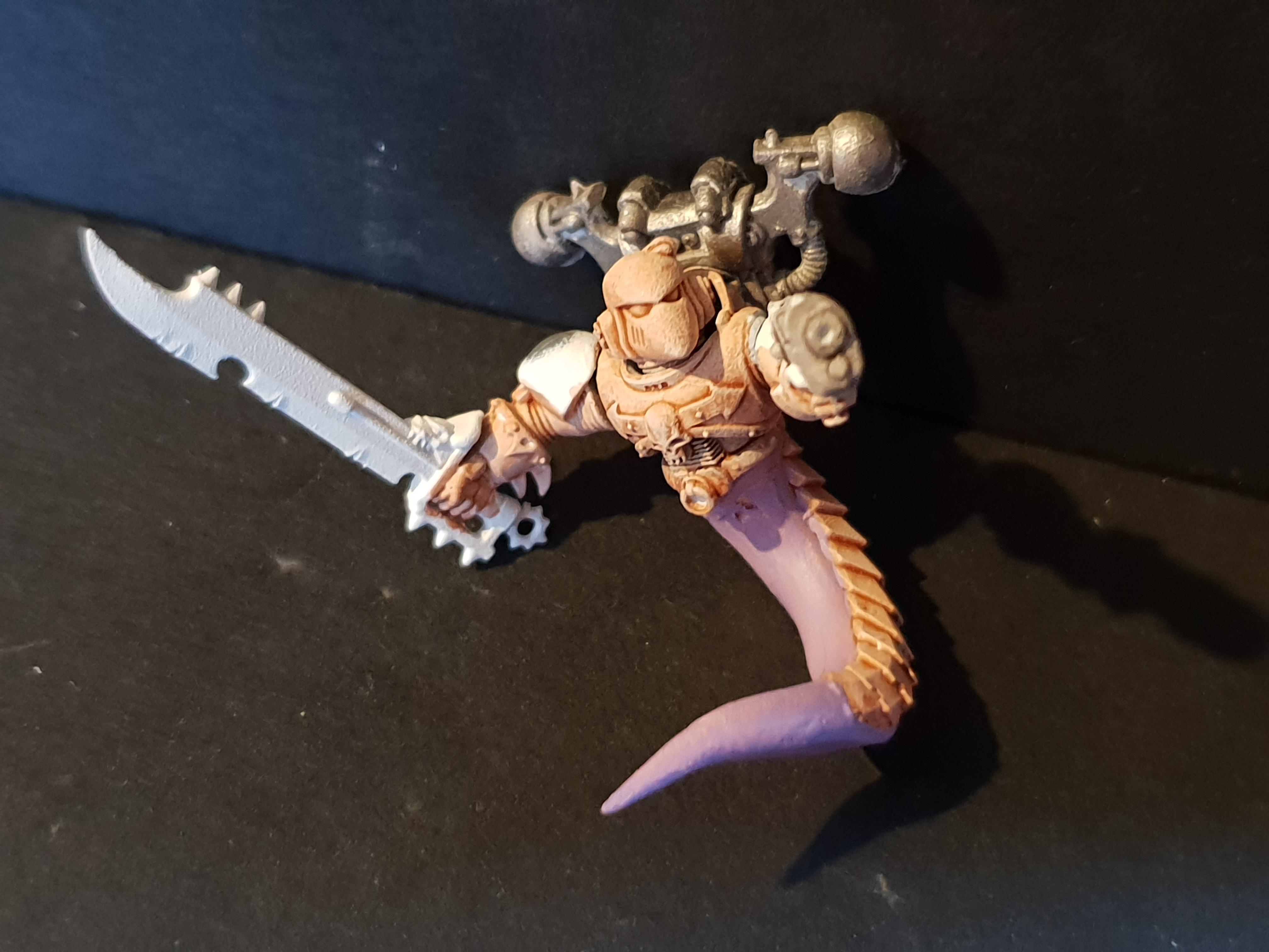 Chaos, Chaos Space Marines, Conversion, Pip, Warhammer 40,000, Work In Progress