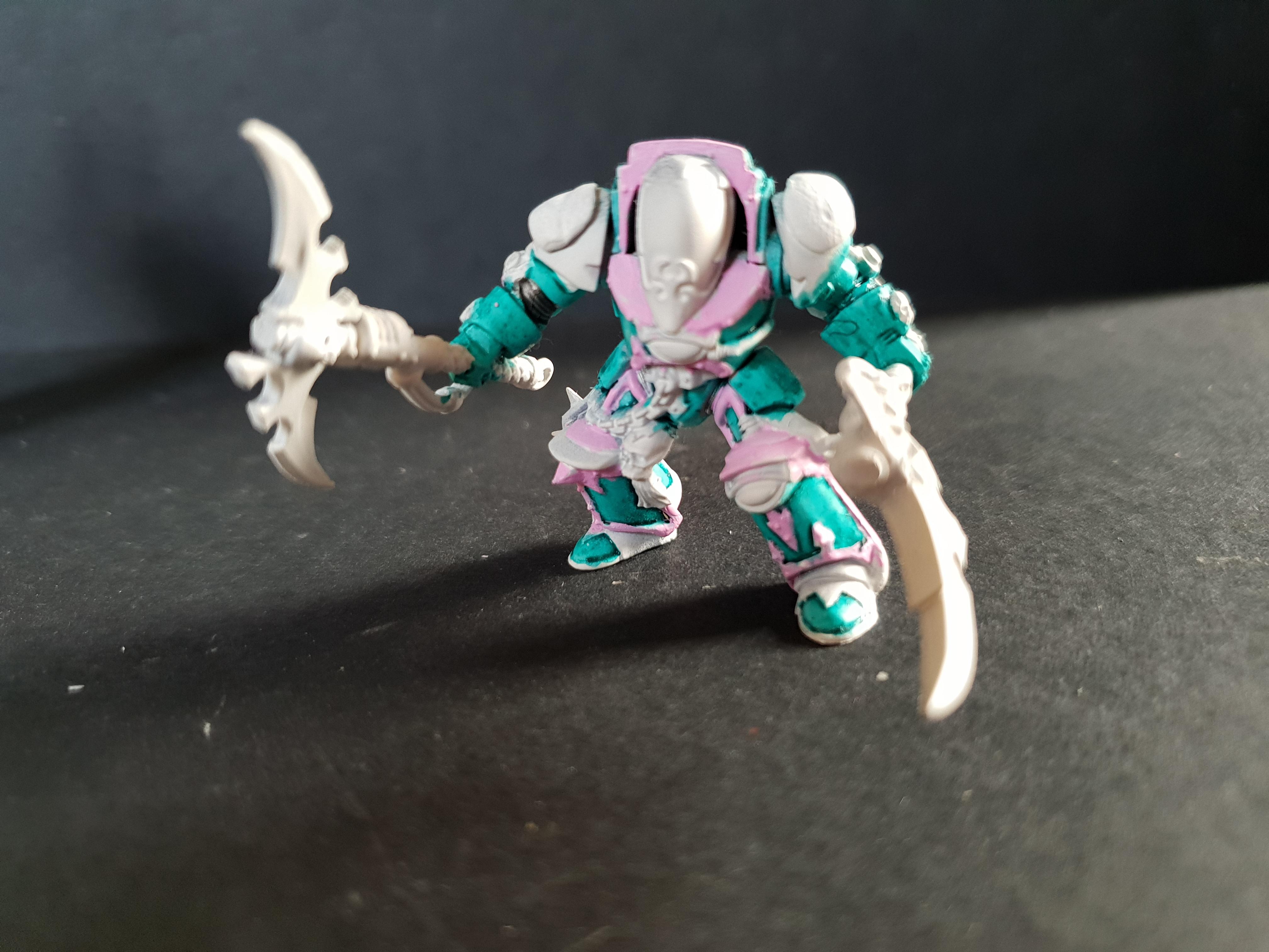 Chaos, Chaos Space Marines, Conversion, Pip, Warhammer 40,000, Work In Progress