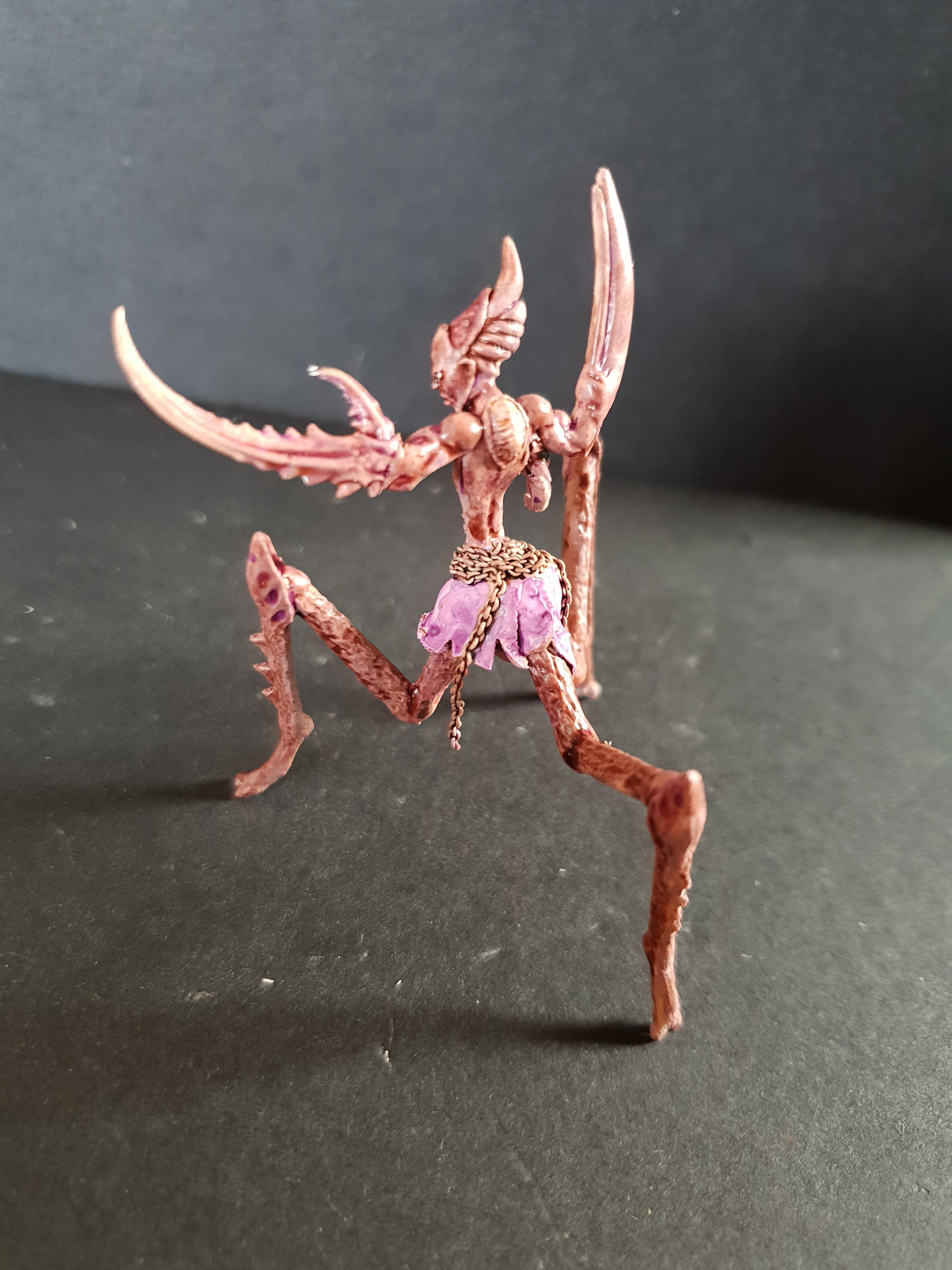 Chaos, Conversion, Daemonettes, Pip, Slaanesh, Warhammer 40,000, Work In Progress
