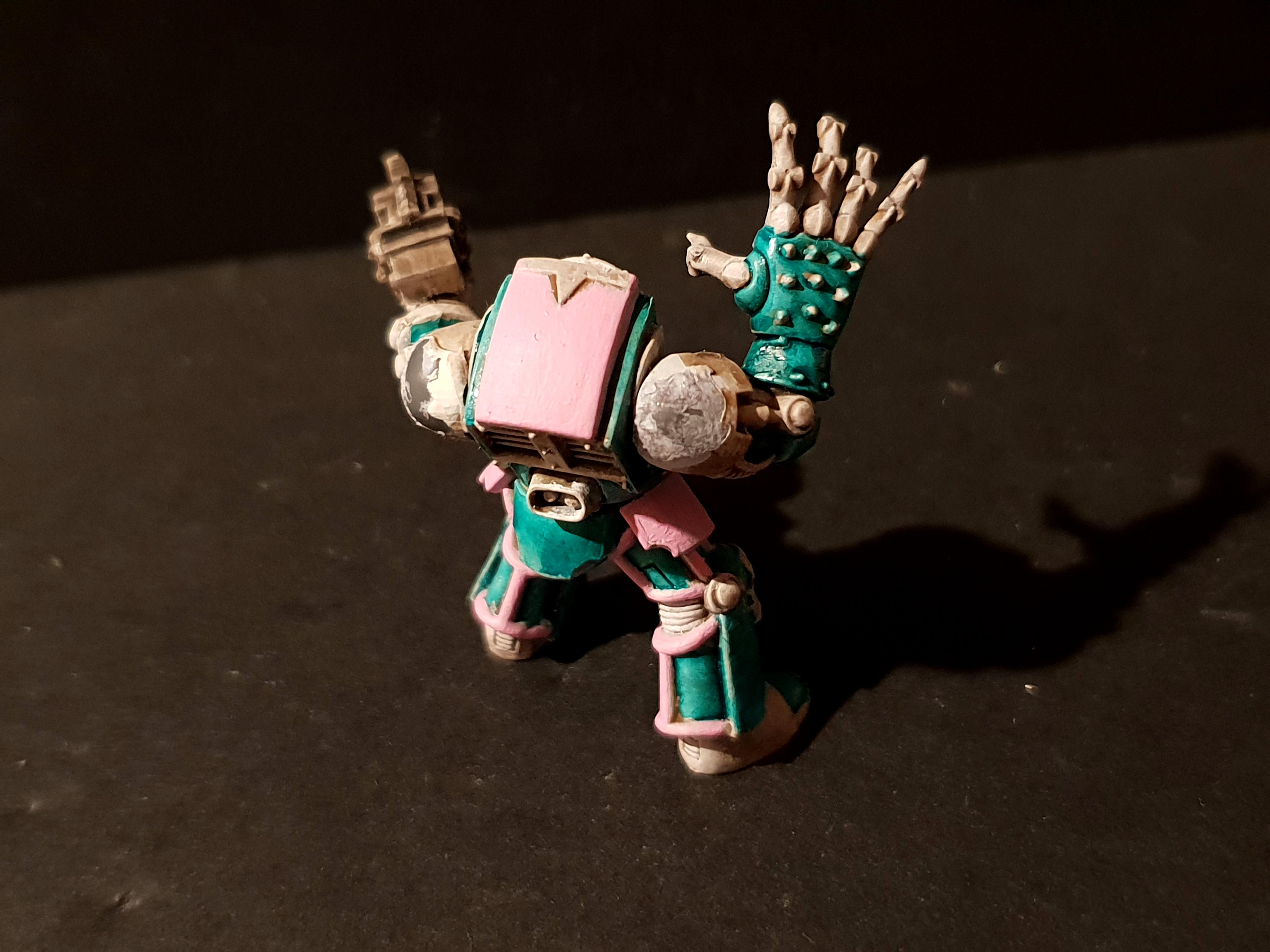 Chaos, Chaos Space Marines, Conversion, Pip, Slaanesh, Terminator Armor
