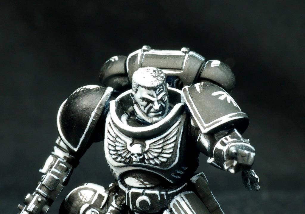 Comic Book, Dark Angels, Monochrome, Primaris