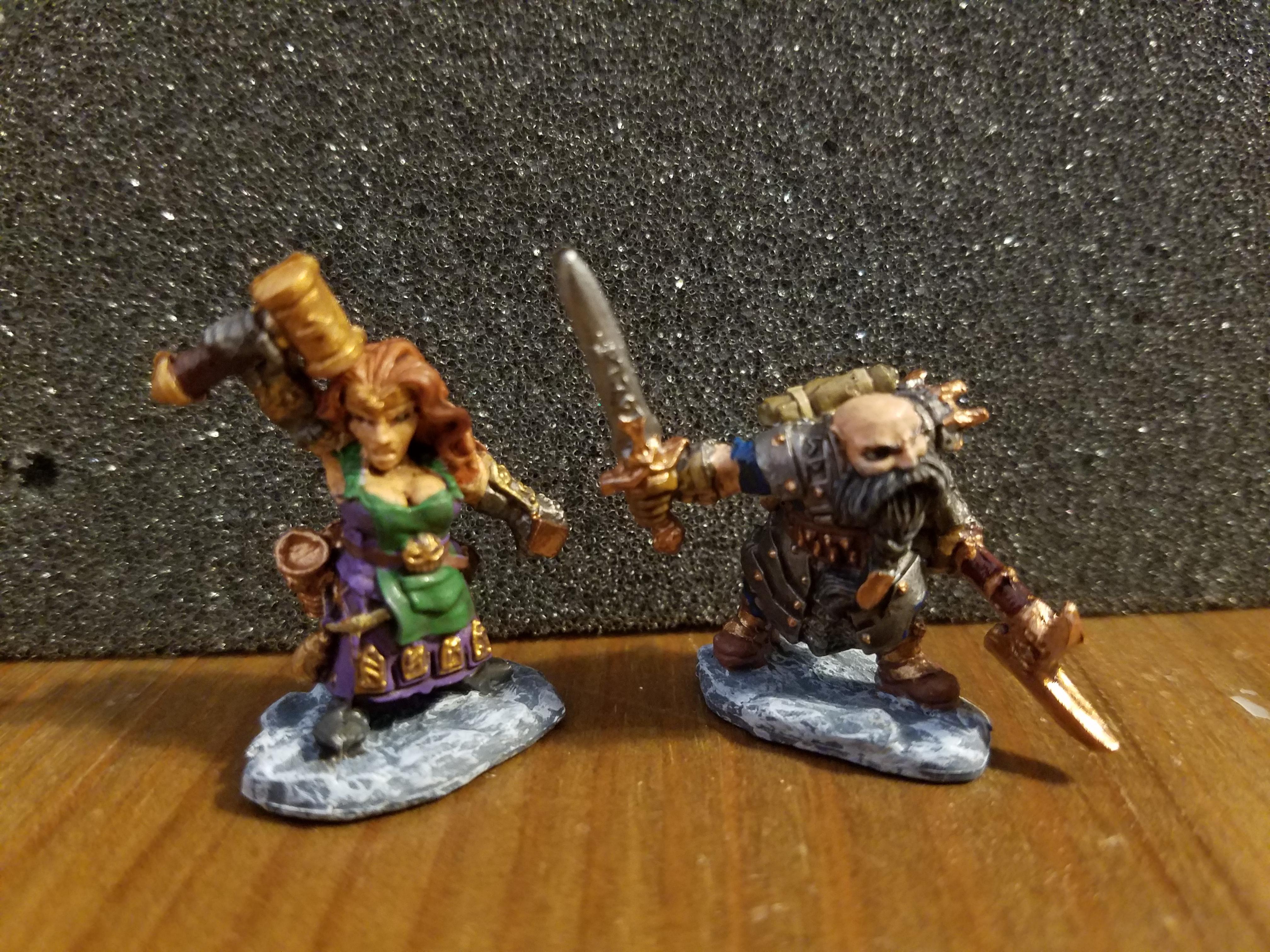 Reaper Bones Adventuring Dwarffs