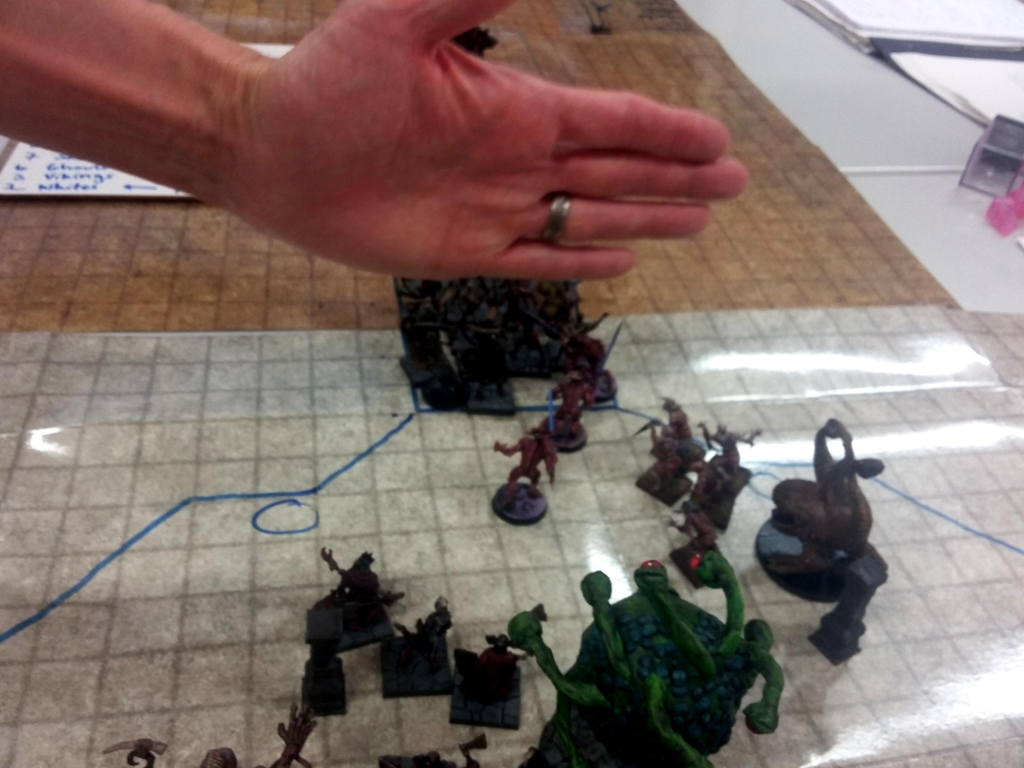 Turn 2 - the enemy closes in