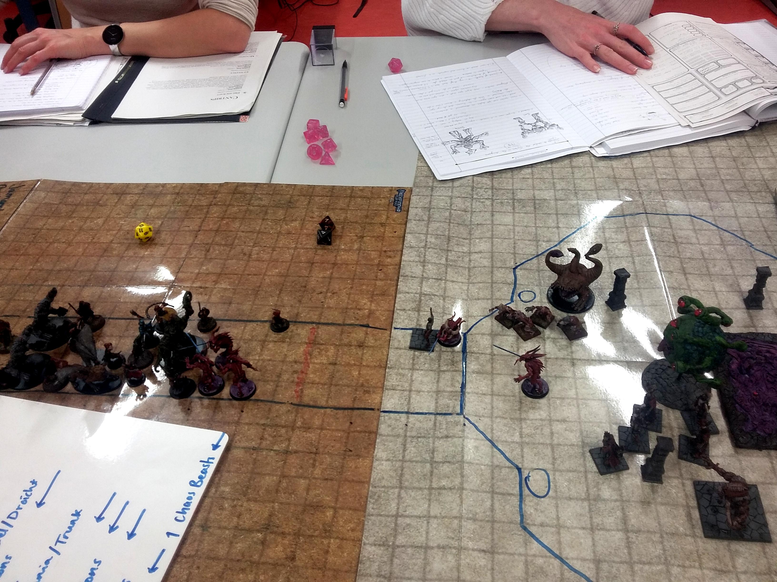 Turn 3 - the demons attack