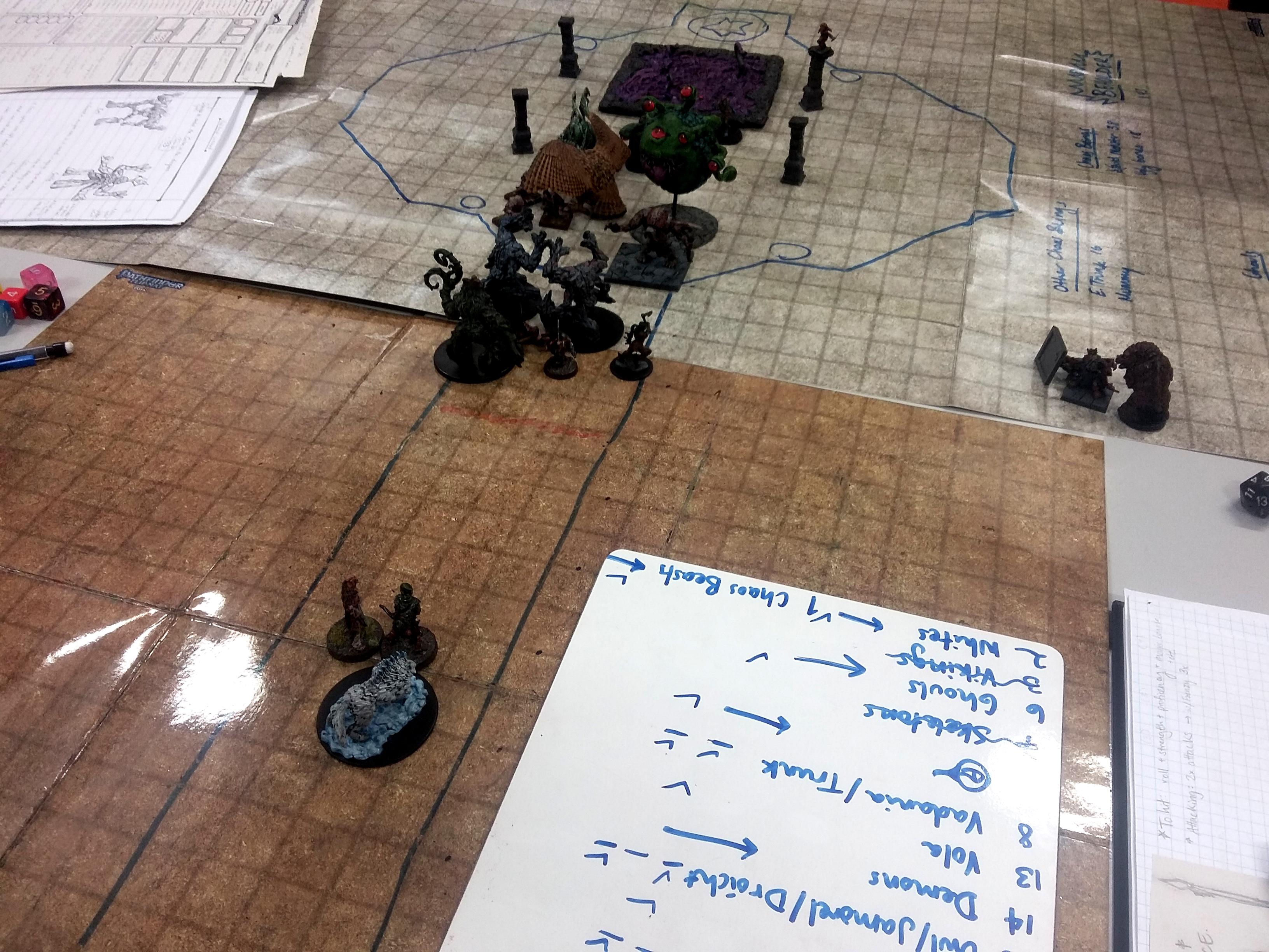 Turn 5 - the party is thinned