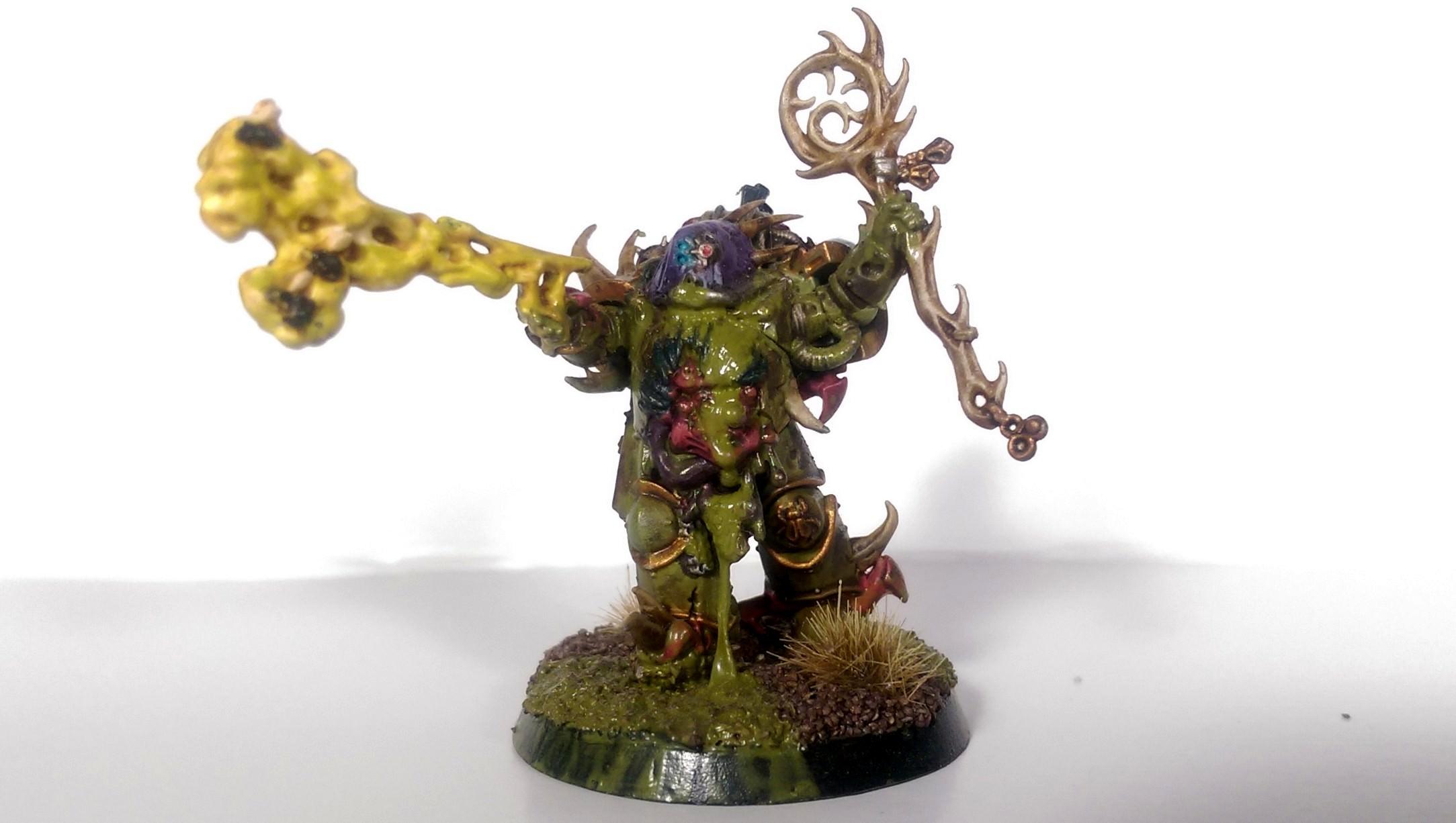 Chaos Space Marines, Death Guard, Plaguecaster