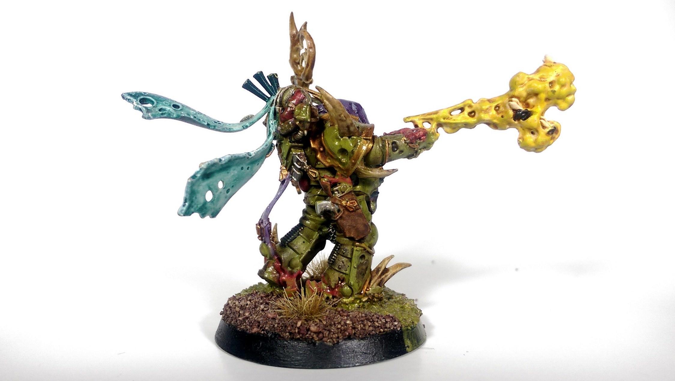 Chaos Space Marines, Death Guard, Plaguecaster