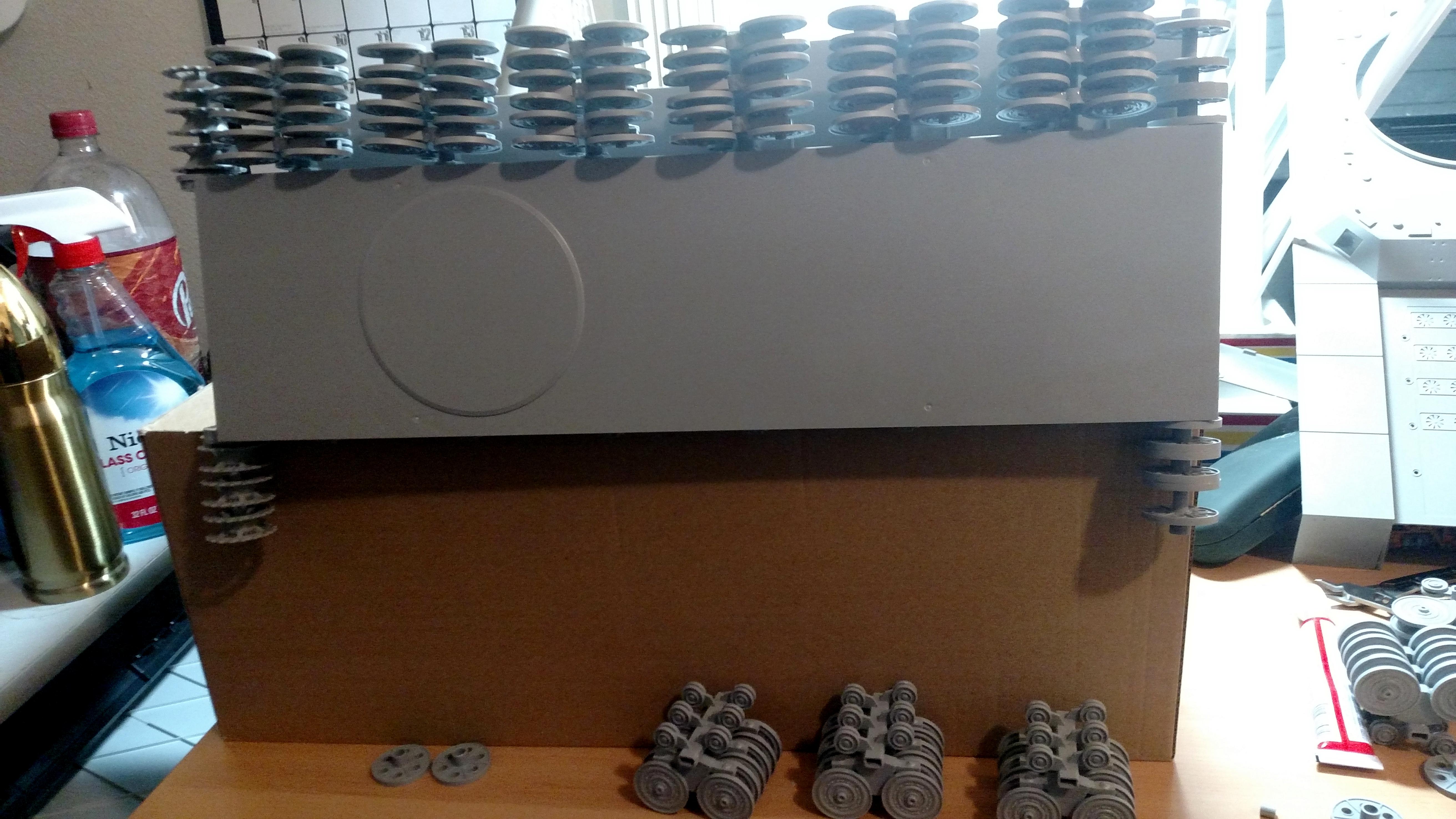 P-1000 Ratte Suspension WIP
