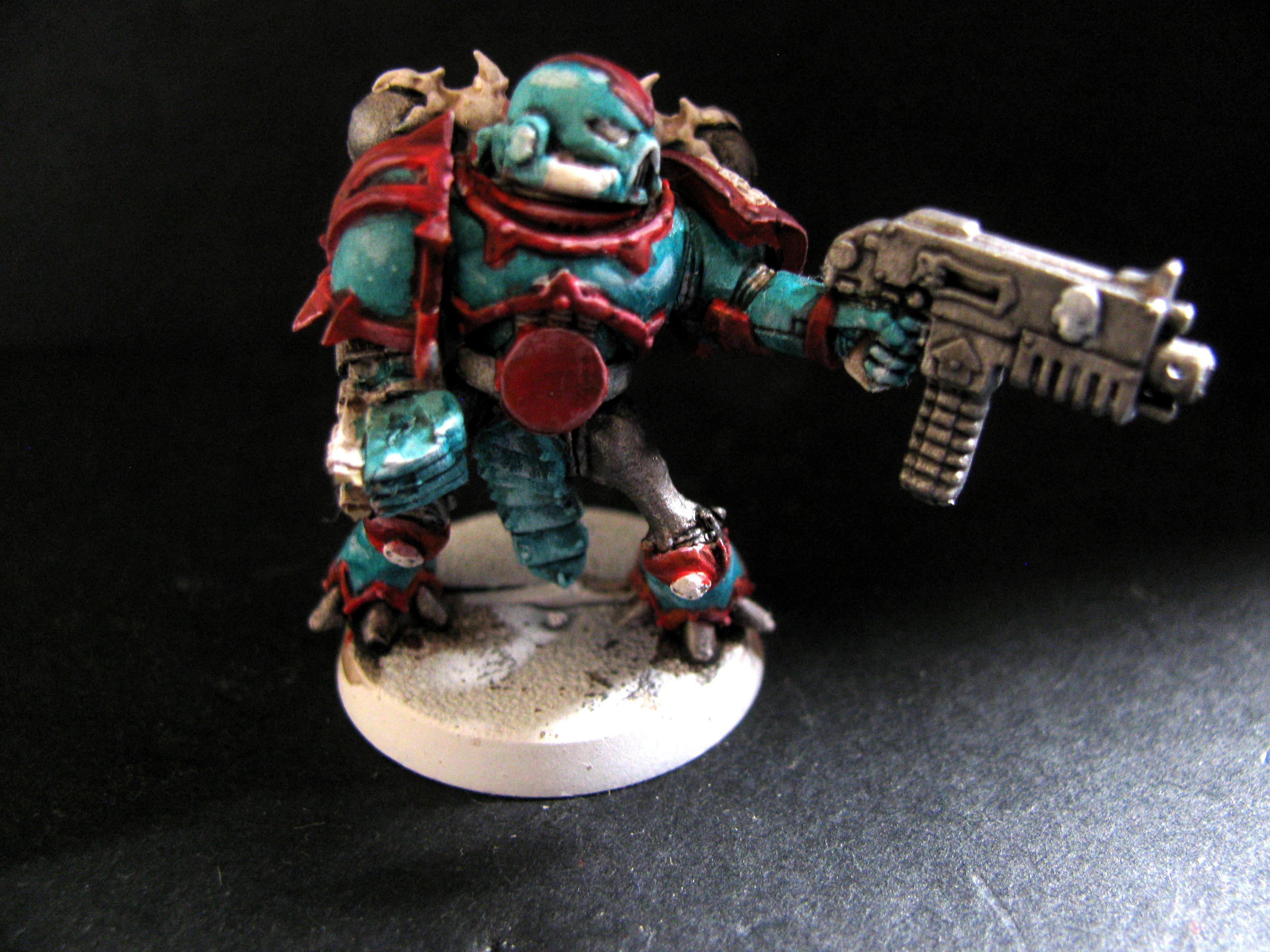 28mm, Chaos, Conversion, Warhammer 40,000, Work In Progress