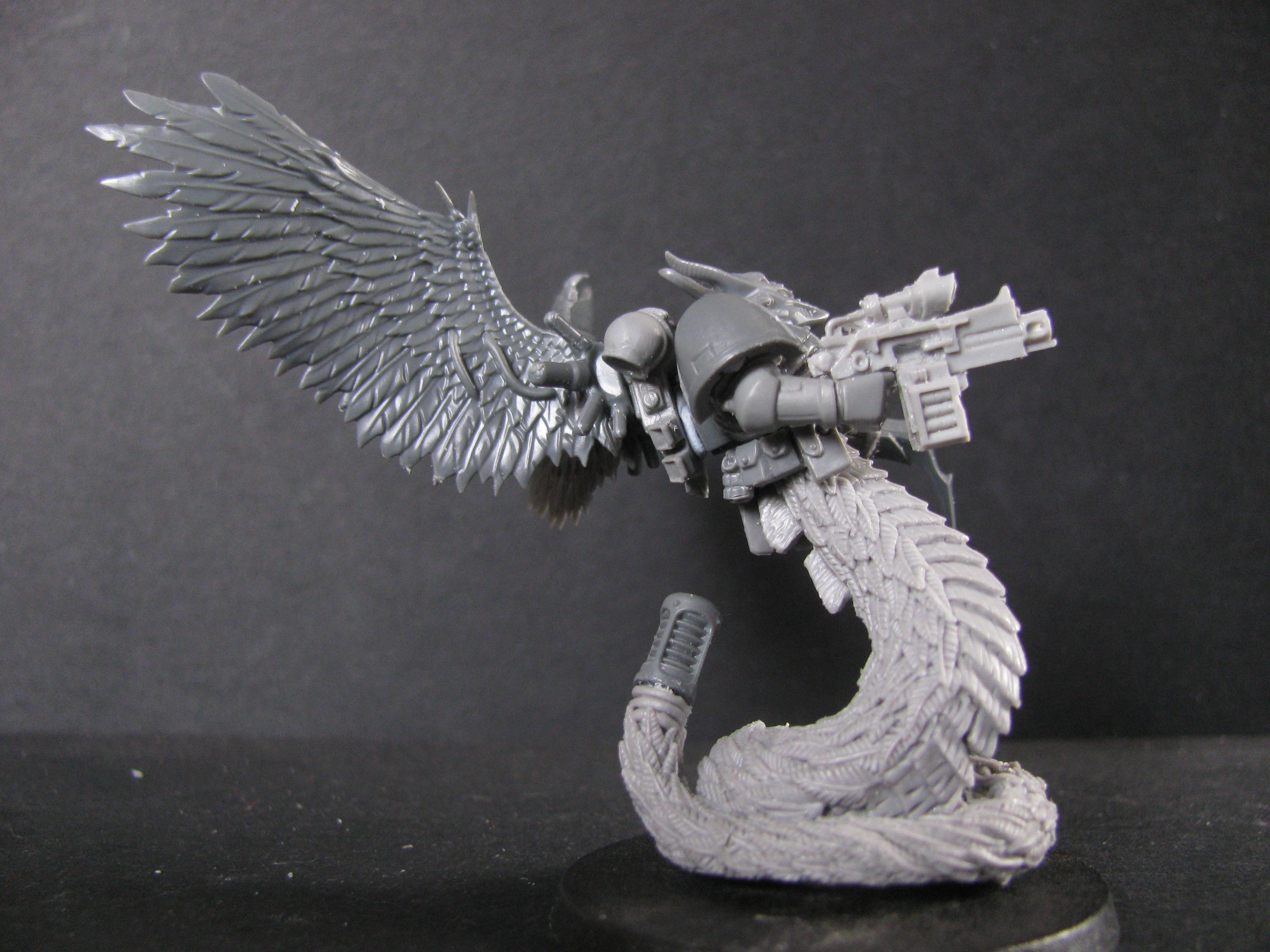28mm, Chaos, Chaos Space Marines, Conversion, Mutation, Warhammer 40,000, Work In Progress