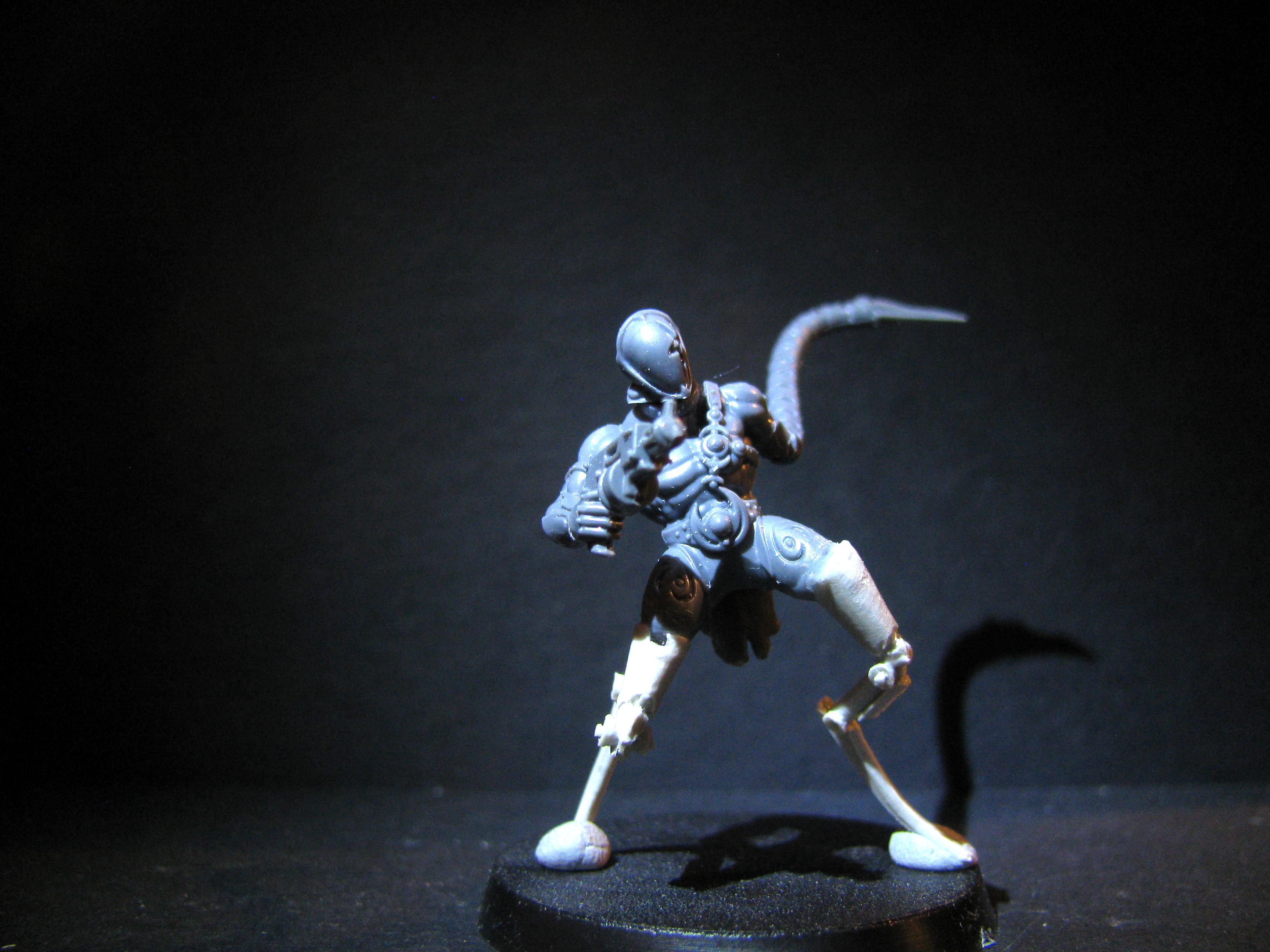 28mm, Chaos, Conversion, Cyborg, Slaanesh, Warhammer 40,000, Work In Progress