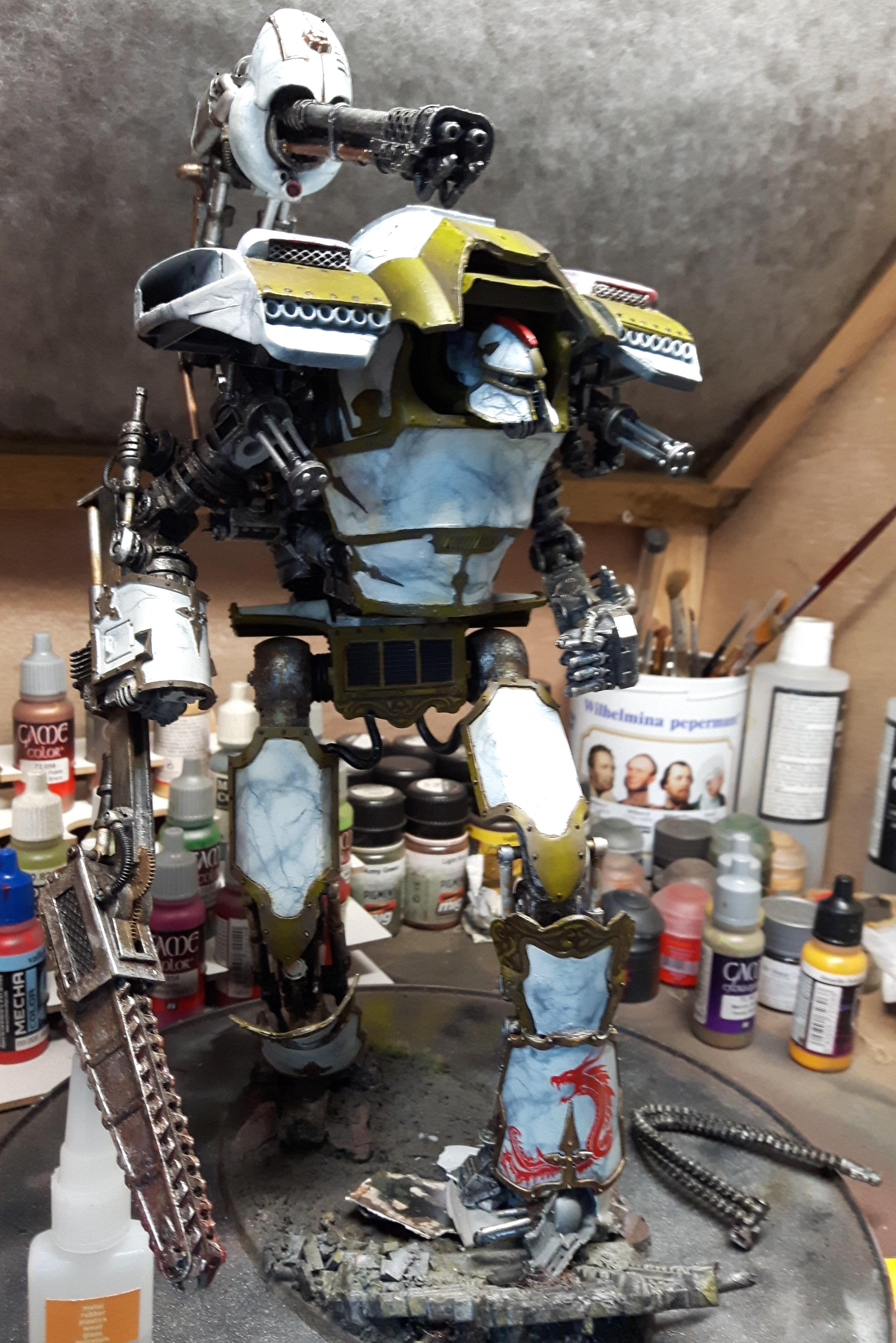 Cerastus Knight Dragonstone (fortified, scratchbuilt, conversion)