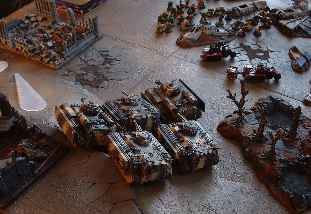 40k Battle Reports, Battle Report, Imperial Guard, Orks, Space Marines