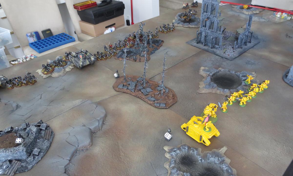 40k Battle Reports, Battle Report, Imperial Guard, Orks, Space Marines