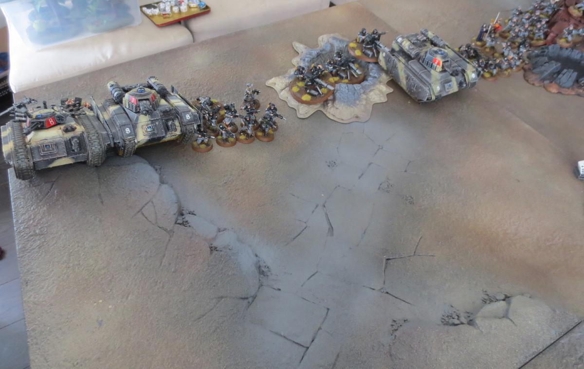 40k Battle Reports, Battle Report, Imperial Guard, Orks, Space Marines
