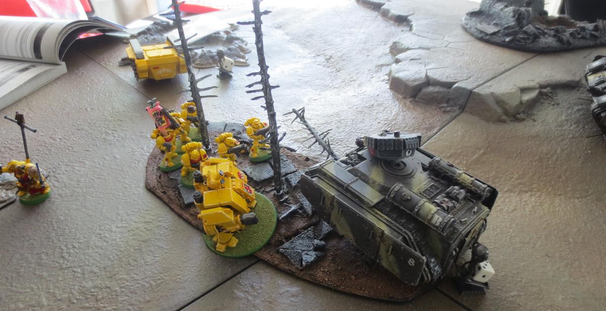 Battle Report, Imperial Guard, Orks, Space Marines